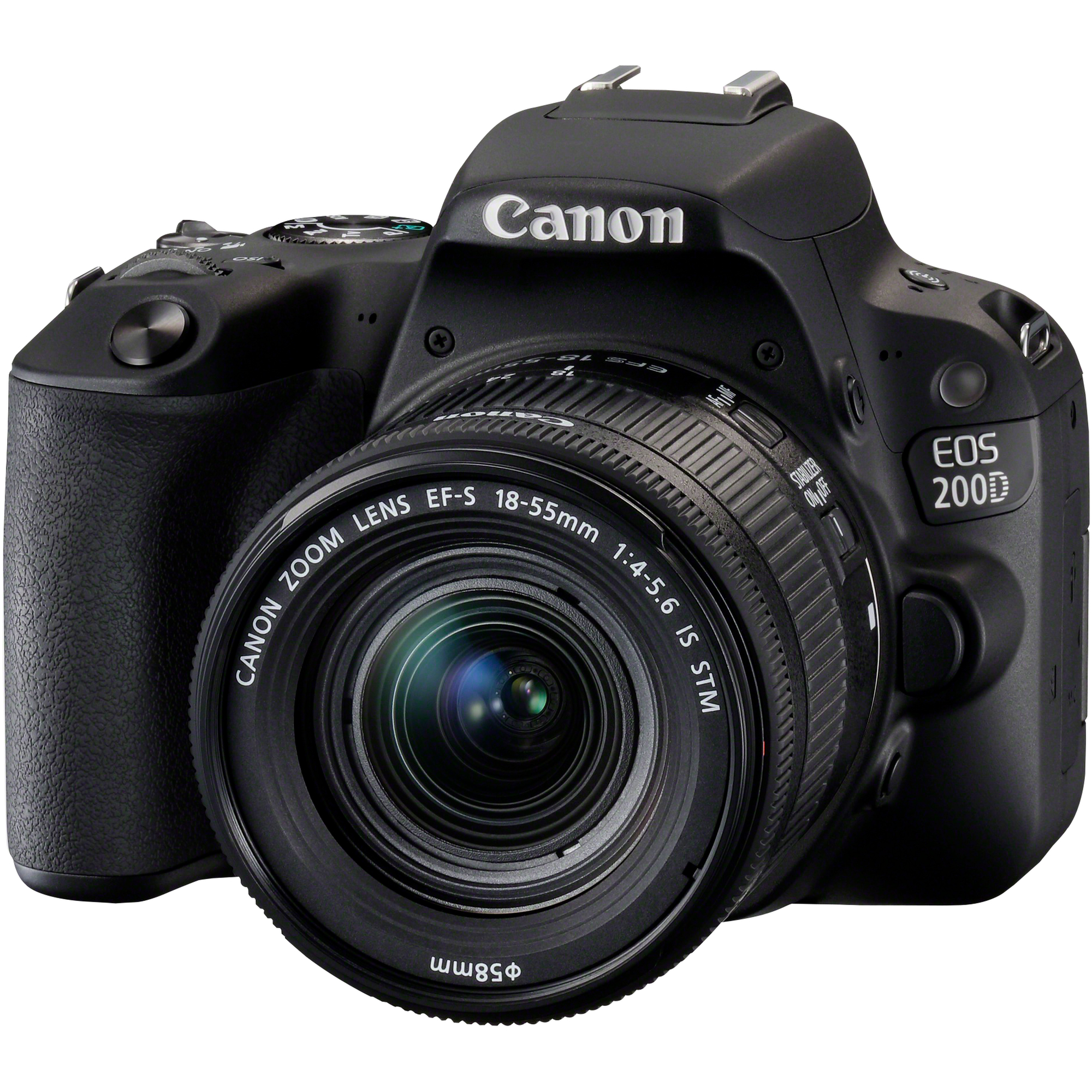 Canon EOS Appareil photo num?rique Reflex 24.2 MP APS C / 60 pi/ 3x zoom optique objectif EF 18 55 mm IS STM Wi Fi Bluetooth NFC - vue 3