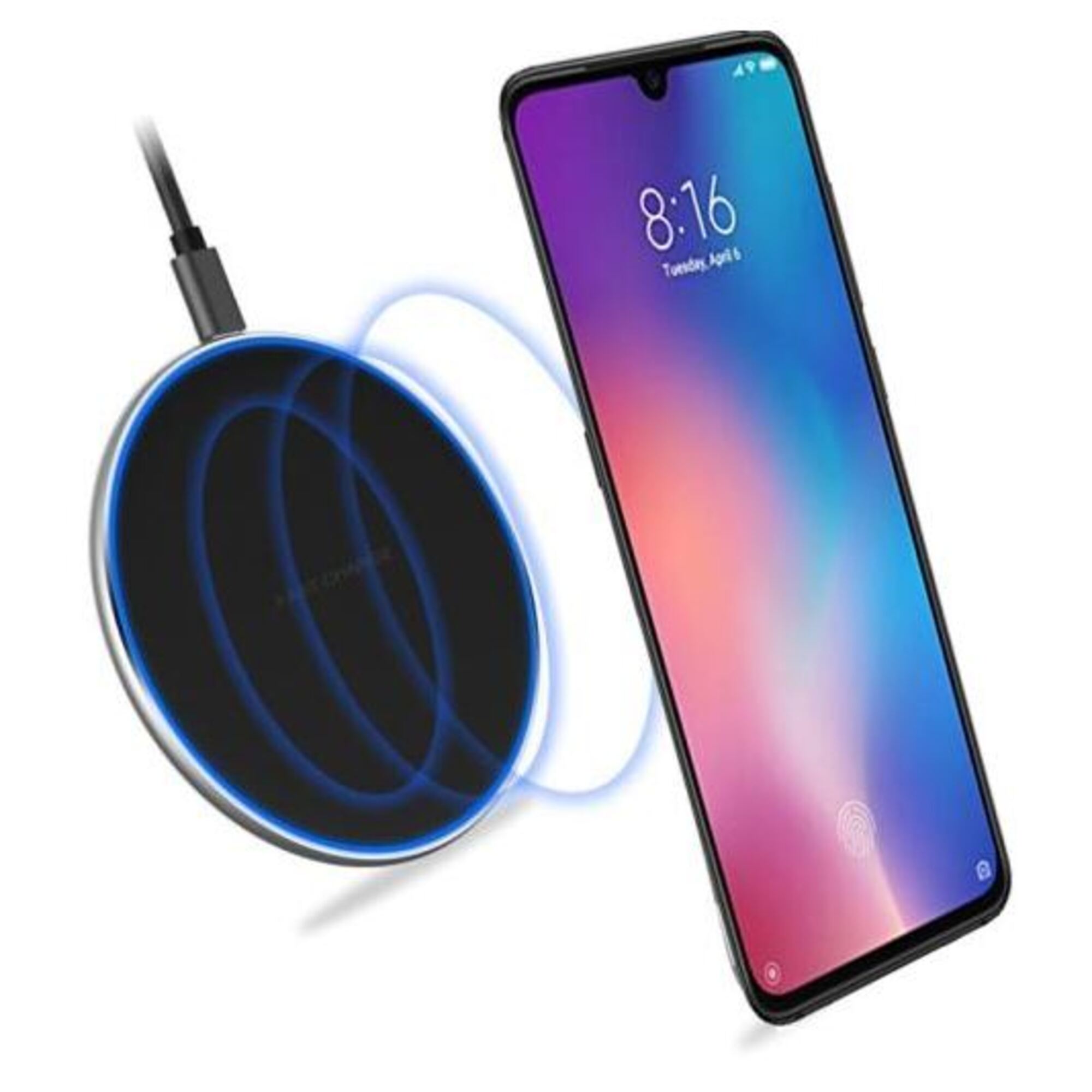 Chargeur sans Fil QI Wireless à Induction Motorola Edge 70 / Oppo Find X9 Pro / Xiaomi 15T Pro / Galaxy S25 FE / S25 Edge / Z Fold 7 / Xiaomi 17 / 17 Ultra - Neuf