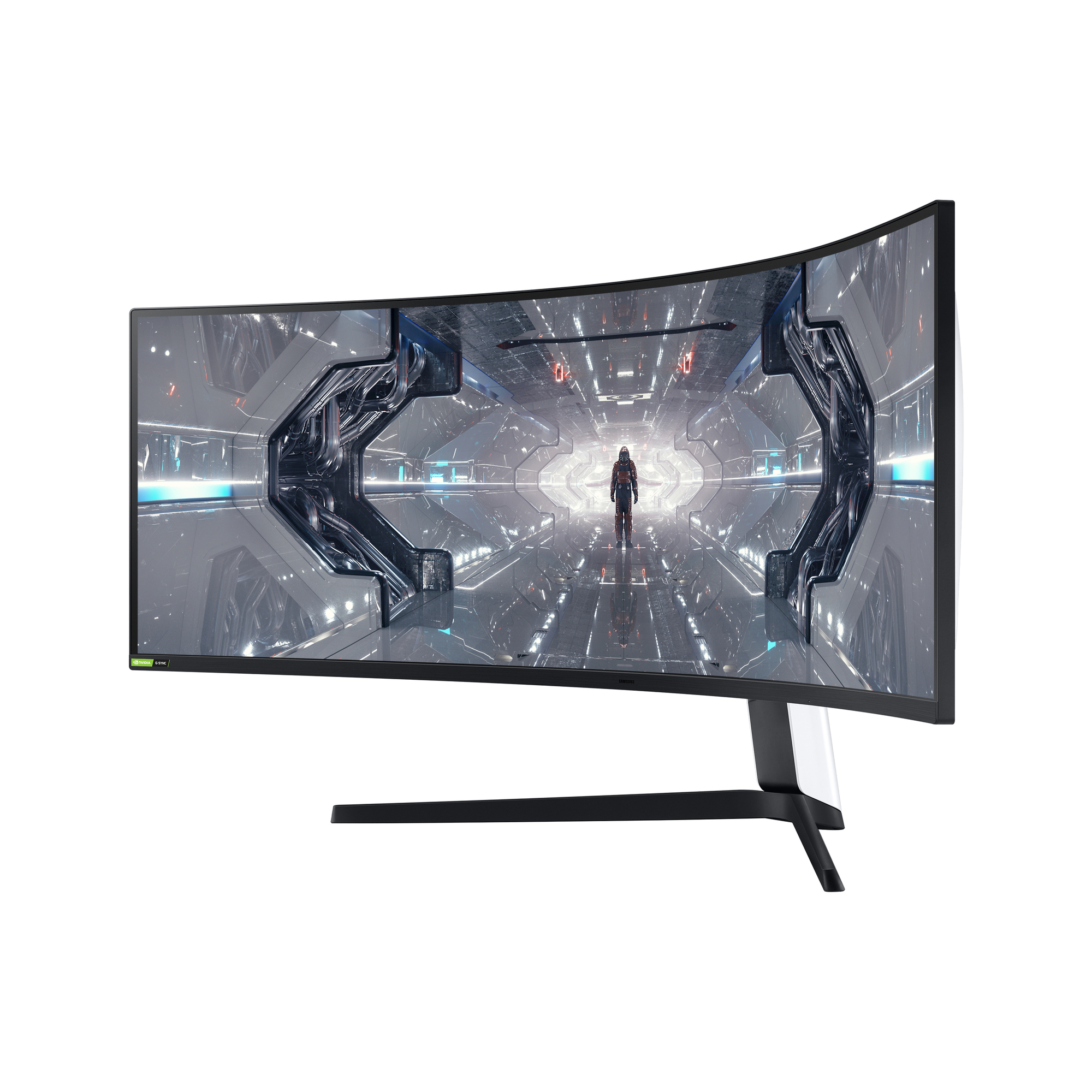 Samsung C49G93TSSP écran plat de PC 124,5 cm (49 ) 5120 x 1440 pixels Quad HD QLED Noir - Neuf