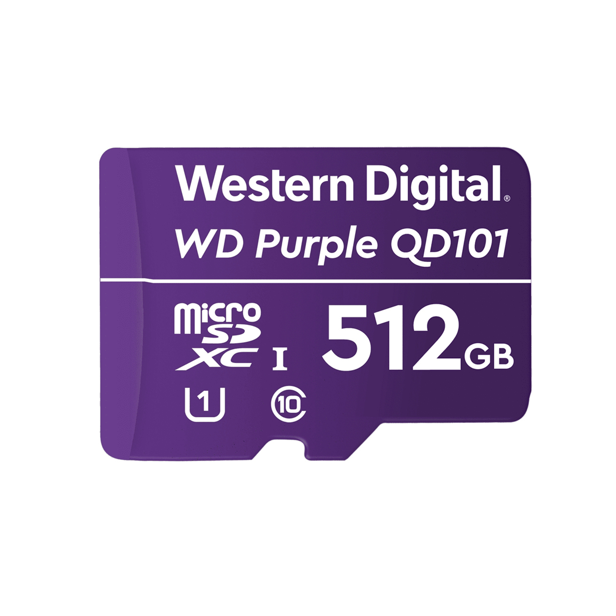 Western Digital WD Purple SC QD101 512 Go MicroSDXC Classe 10 - Neuf