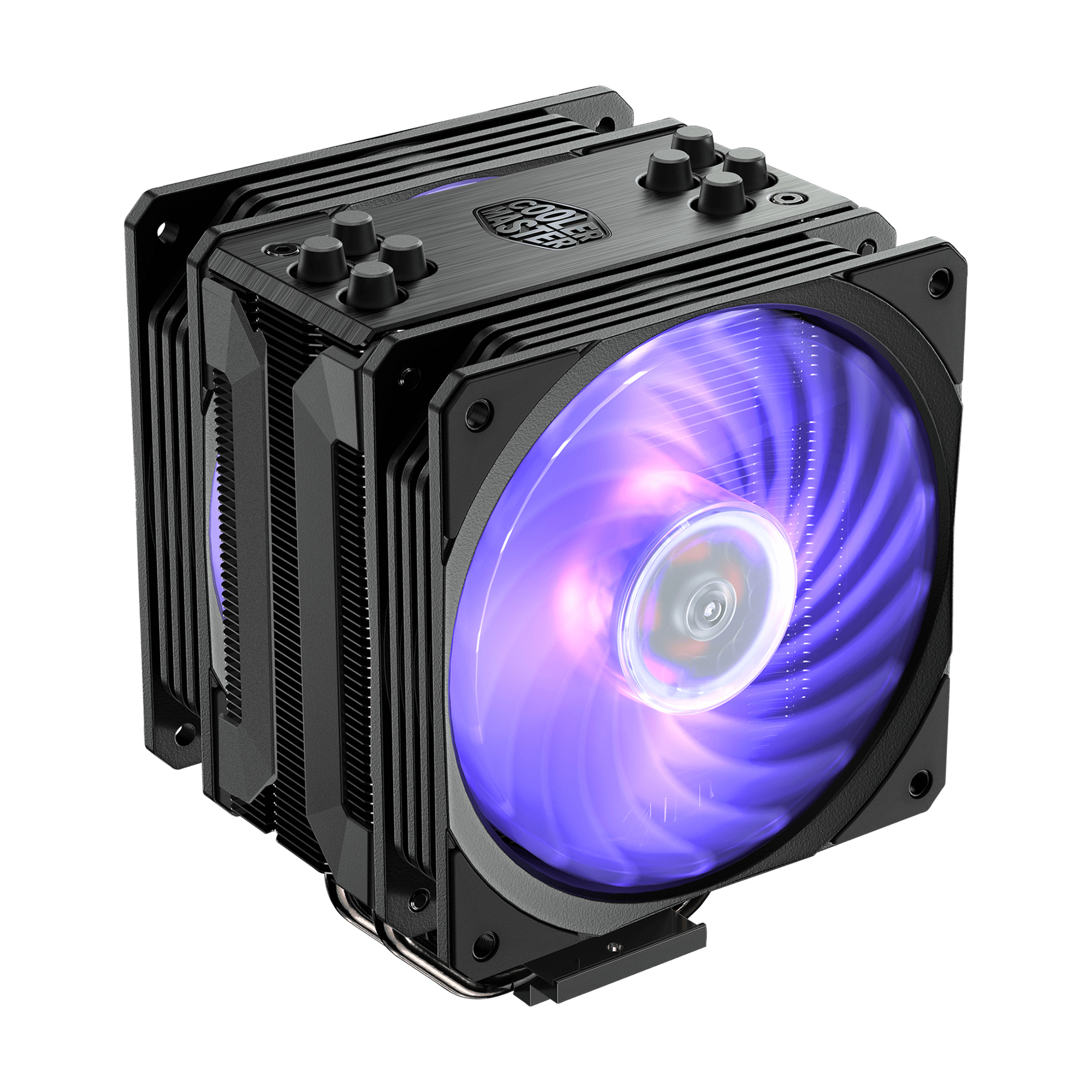 Cooler Master Hyper 212 RGB Black Edition w/LGA1700 Processeur Refroidisseur 12 cm Noir - Neuf