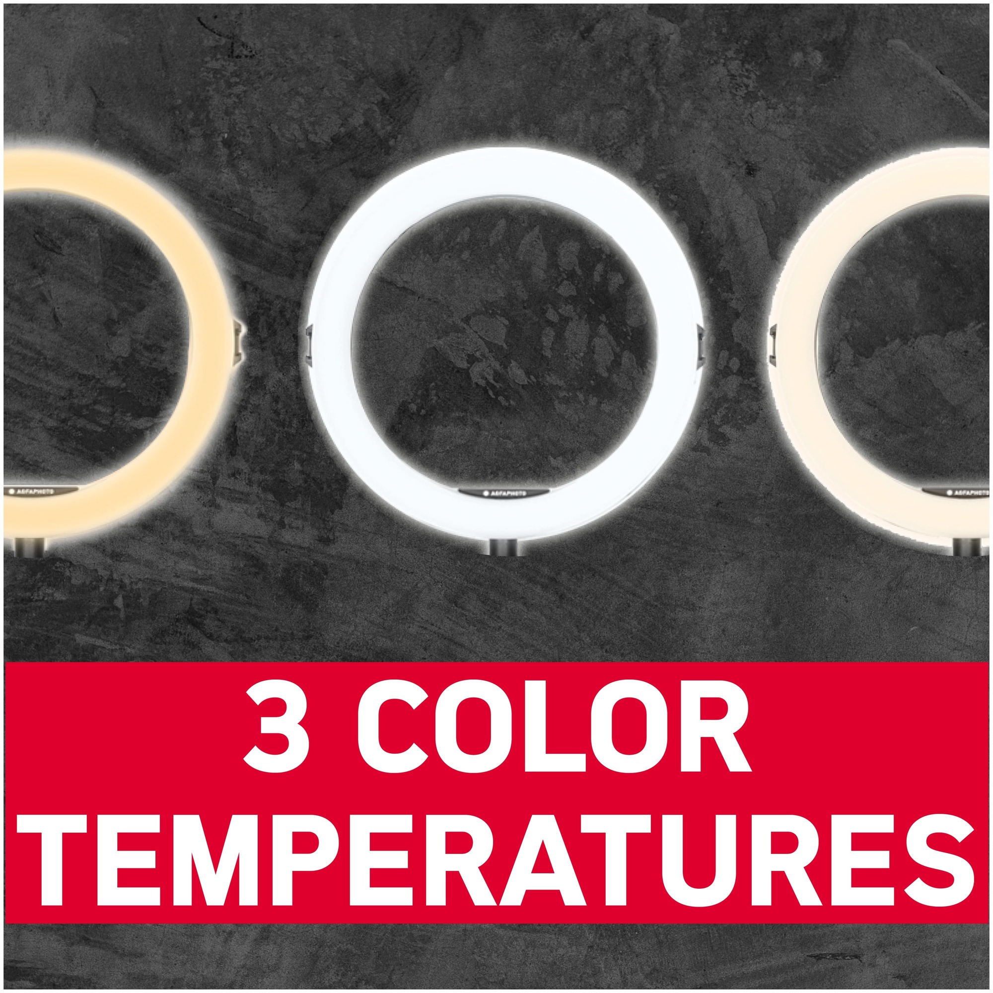 ARL11 Trépiéd de table + Anneau LED - vue 3