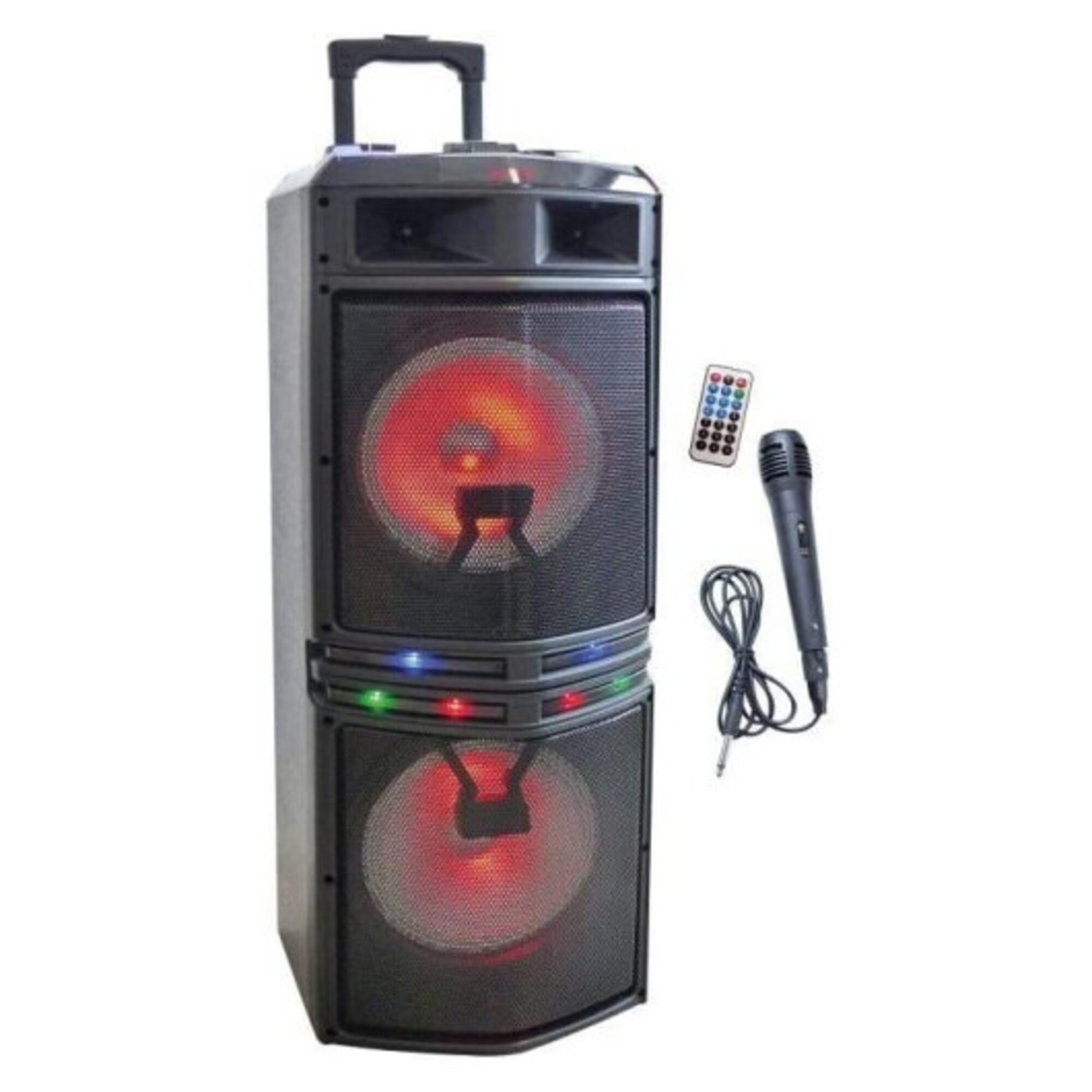 Inovalley Enceinte Lumineuse Bluetooth Karaoke 1000W Maxisound - Excellent État
