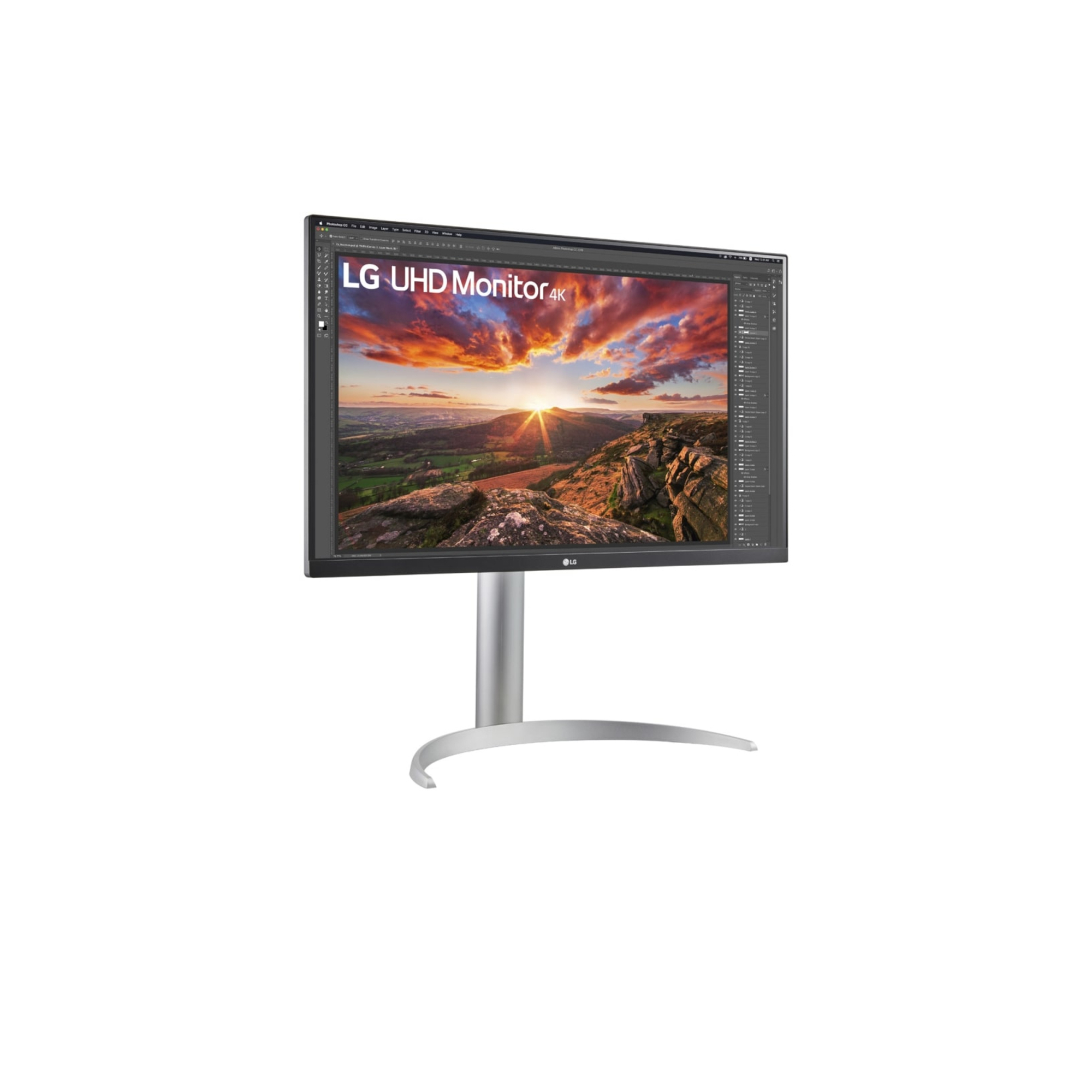 LG 27UP850-W écran plat de PC 68,6 cm (27 ) 3840 x 2160 pixels 4K Ultra HD LED Argent - Neuf