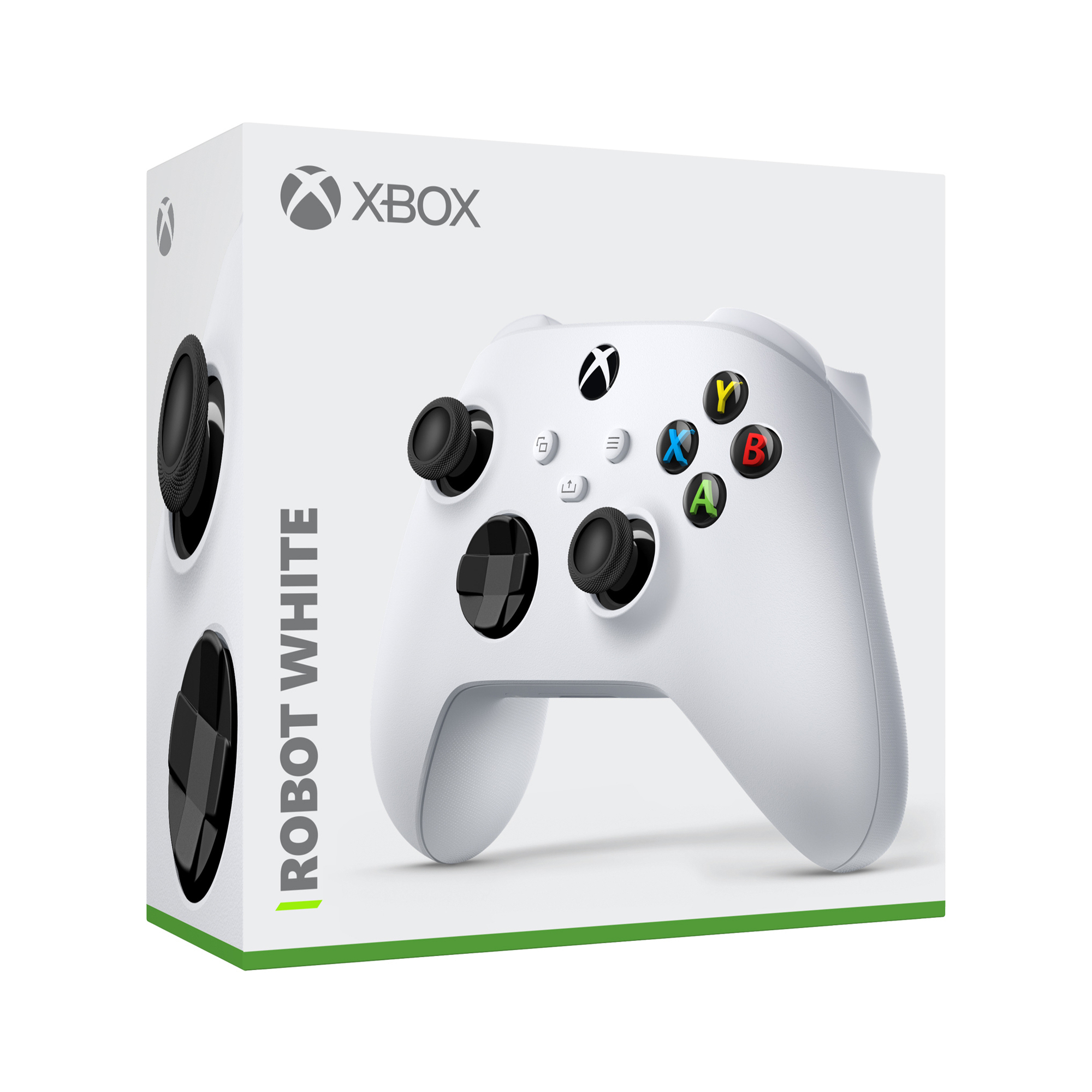 Manette Xbox Series sans fil nouvelle génération – Electric Volt – Jaune – Xbox Series / Xbox One / PC Windows 10 - Blanc - Neuf