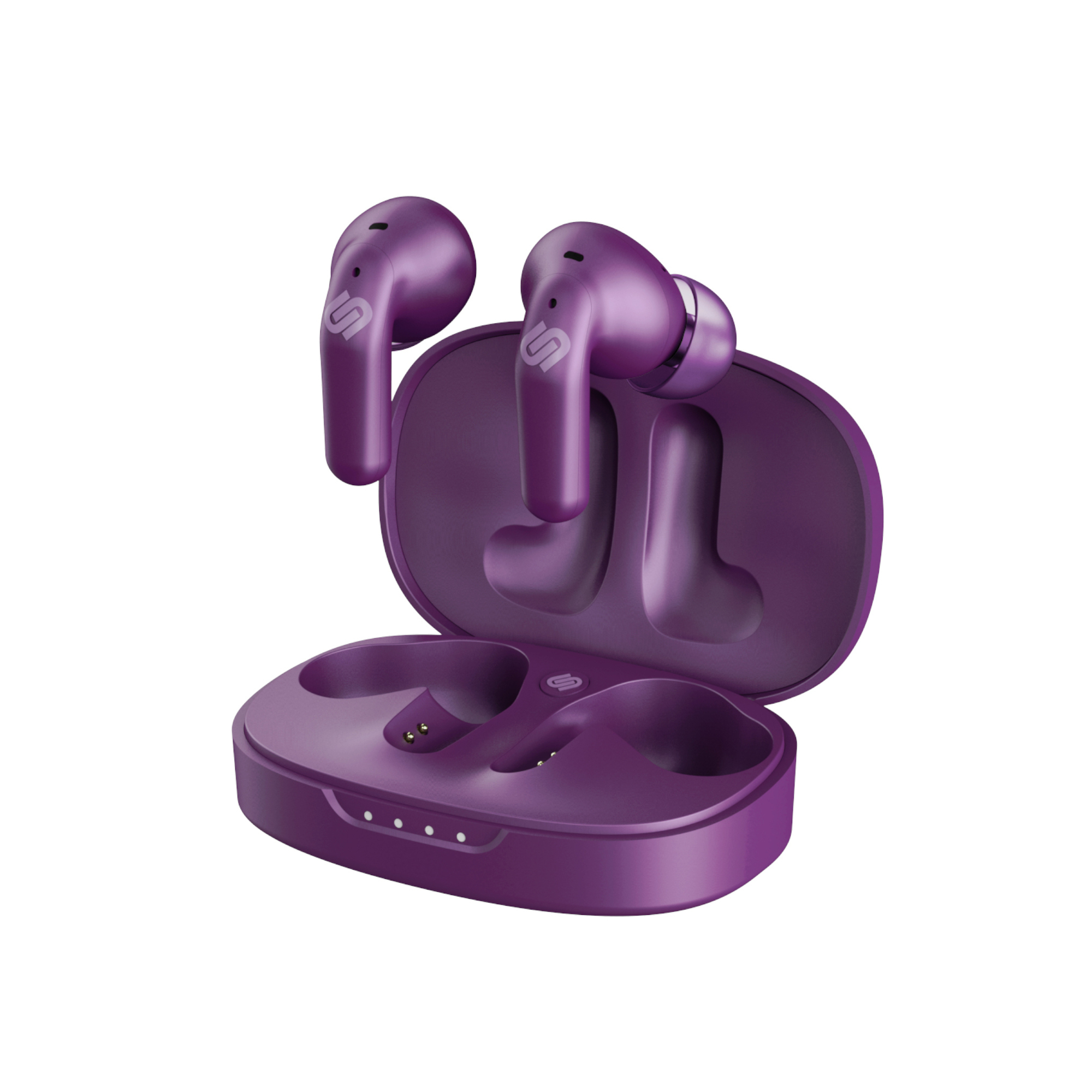 Ecouteurs Seoul True Wireless Stereo (TWS) Appels/Musique Bluetooth Violet - Neuf