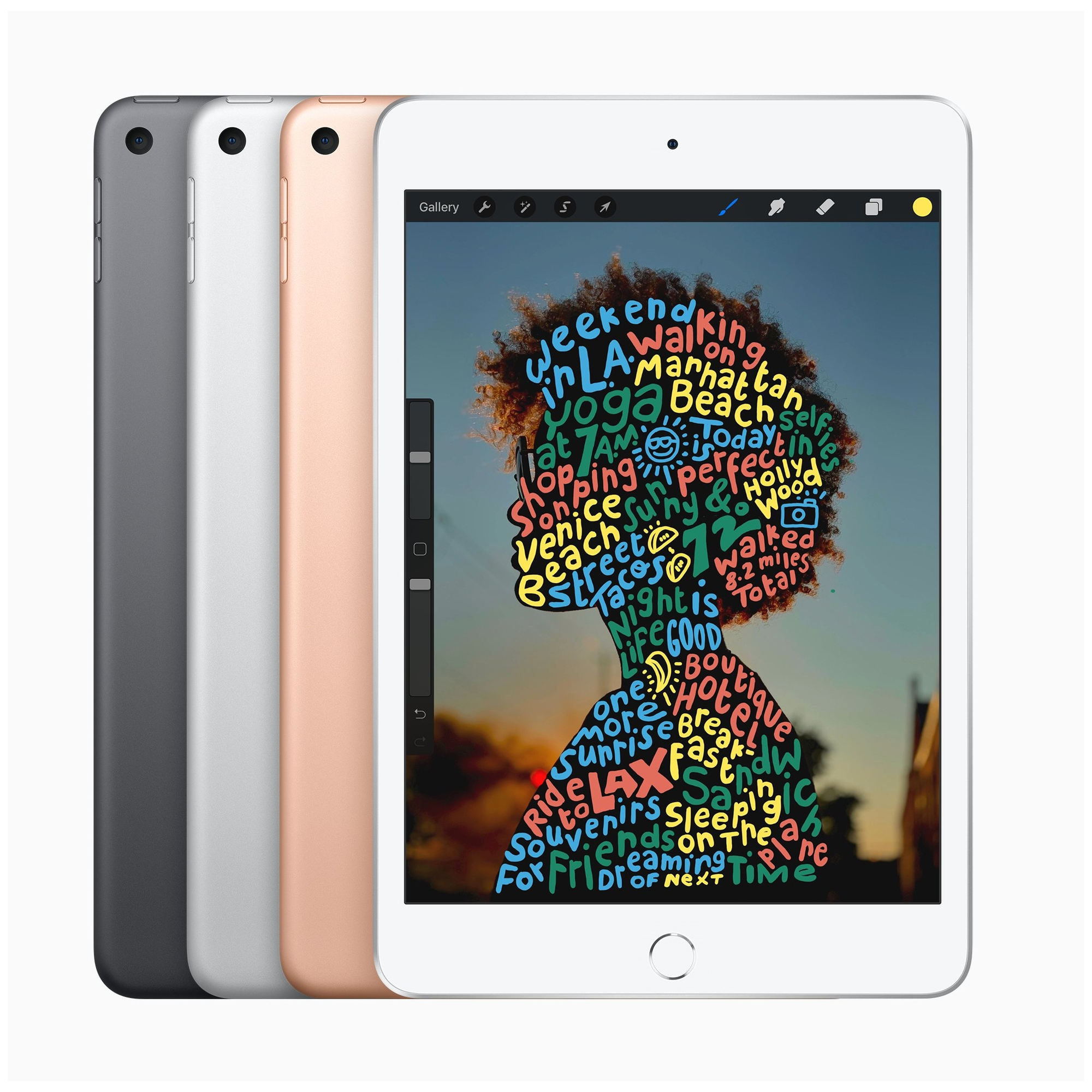 iPad Mini 5e génération 7,9  (2019), 64 Go - Wifi + Cellular - Gris sidéral - Bon état