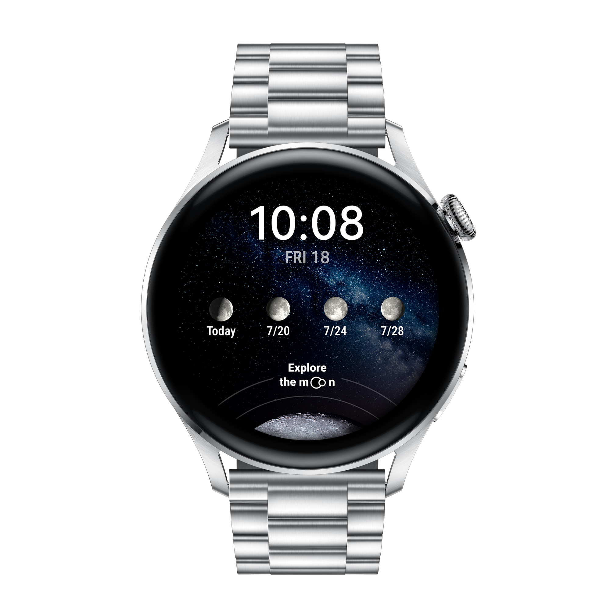 Huawei Watch 3 Elite Edition 46 Mm Montre Connectée Avec Bracelet De Lien Affichage 1.43 Wi Fi Lte Nfc Bluetooth 4g 54 G - vue 4