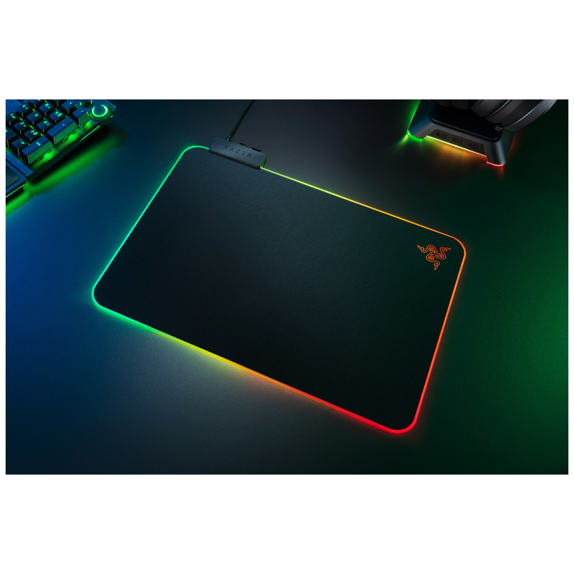 Razer Firefly V2 Tapis de souris de jeu Noir - Neuf