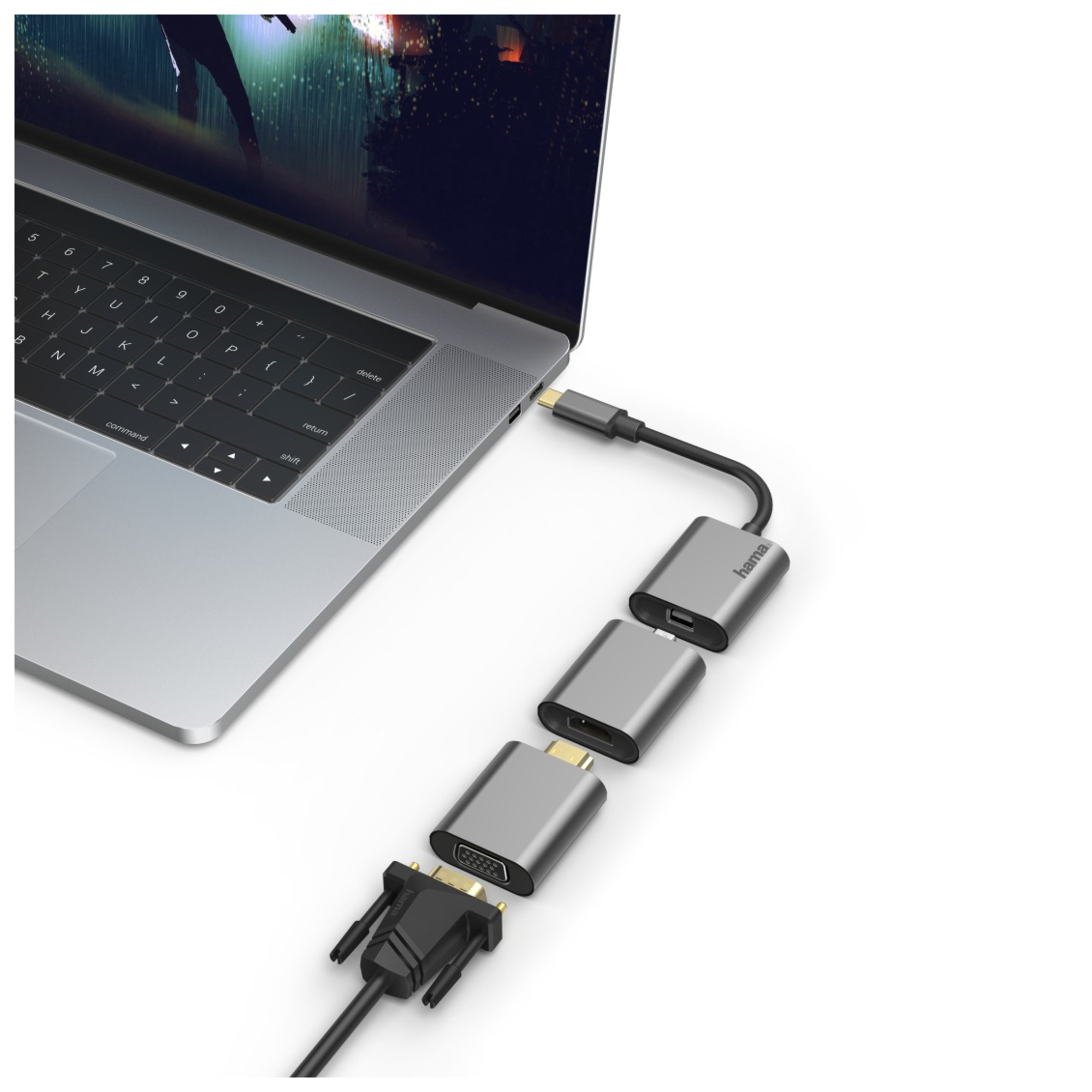 Hama 00200306 adaptateur graphique USB 4096 x 2160 pixels Neuf - vue 3