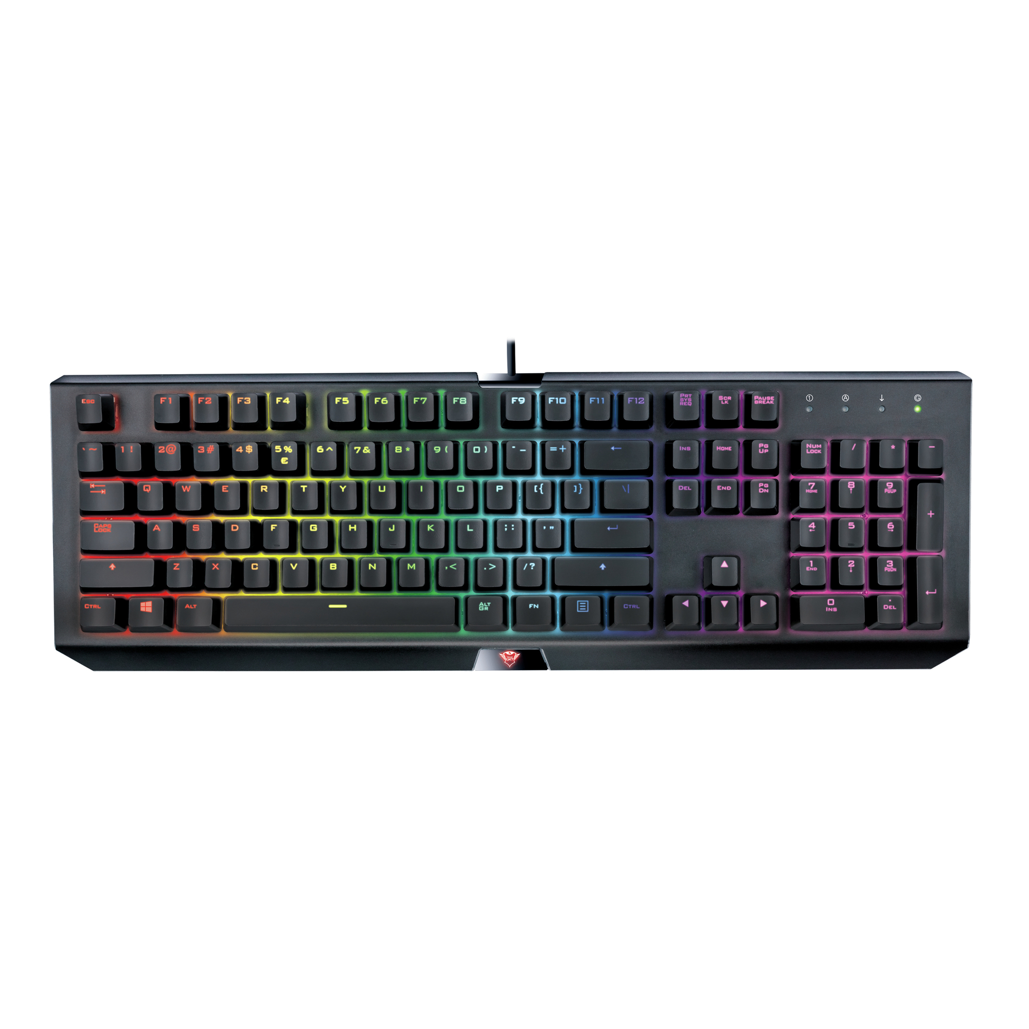 Trust GXT 890 Cada clavier Jouer USB AZERTY Français Neuf
