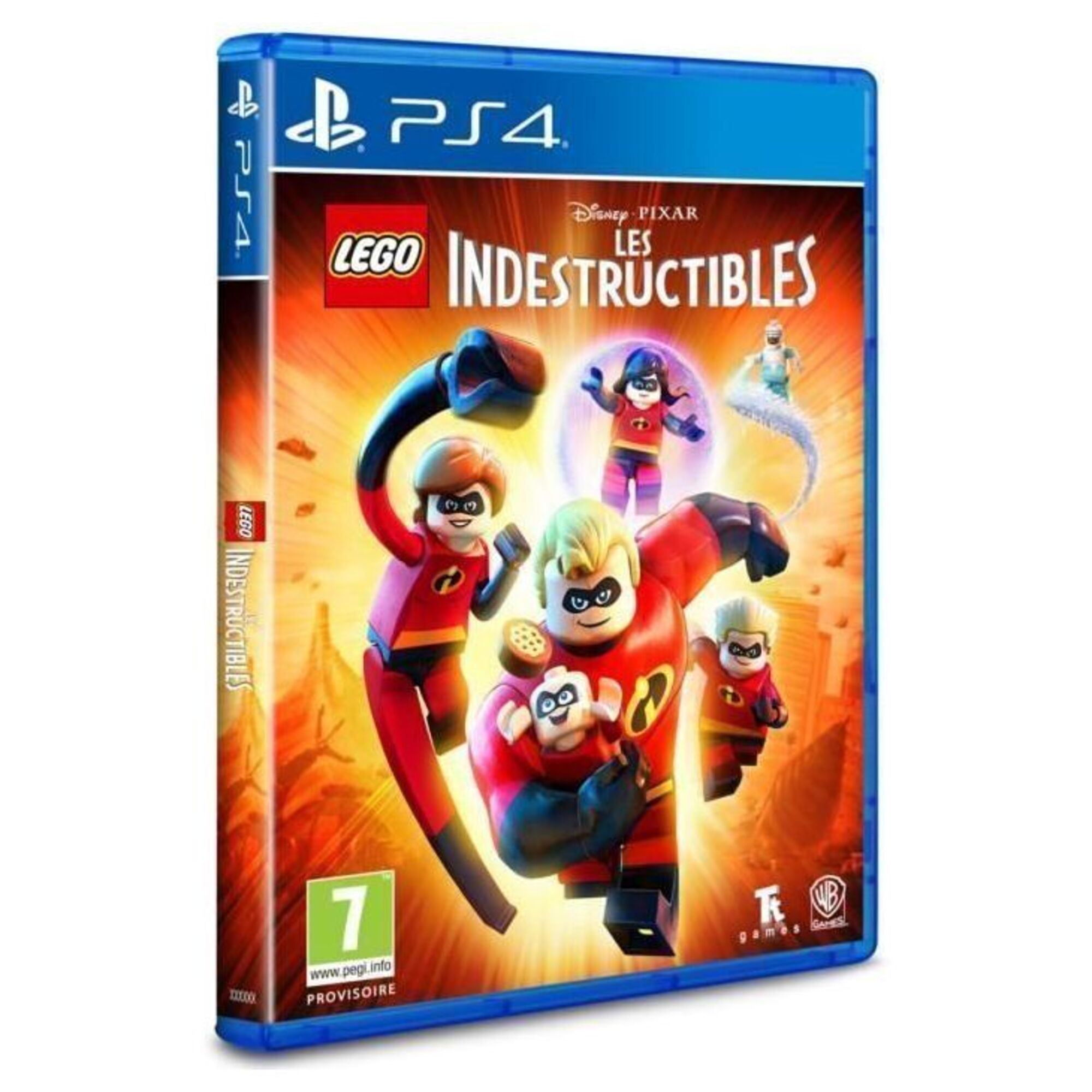 LEGO Disney/Pixar LES INDESTRUCTIBLES Jeu PS4 - Neuf