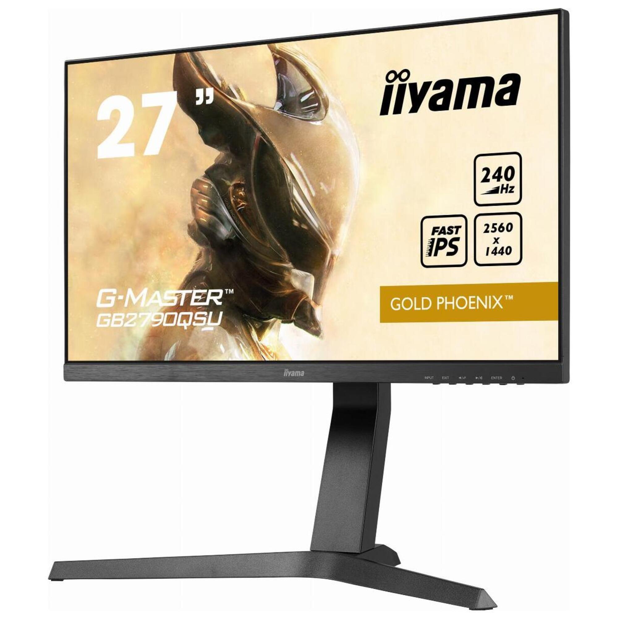 iiyama G-MASTER GB2790QSU-B1 écran plat de PC 68,6 cm (27 ) 2560 x 1440 pixels Wide Quad HD LED Noir - Neuf