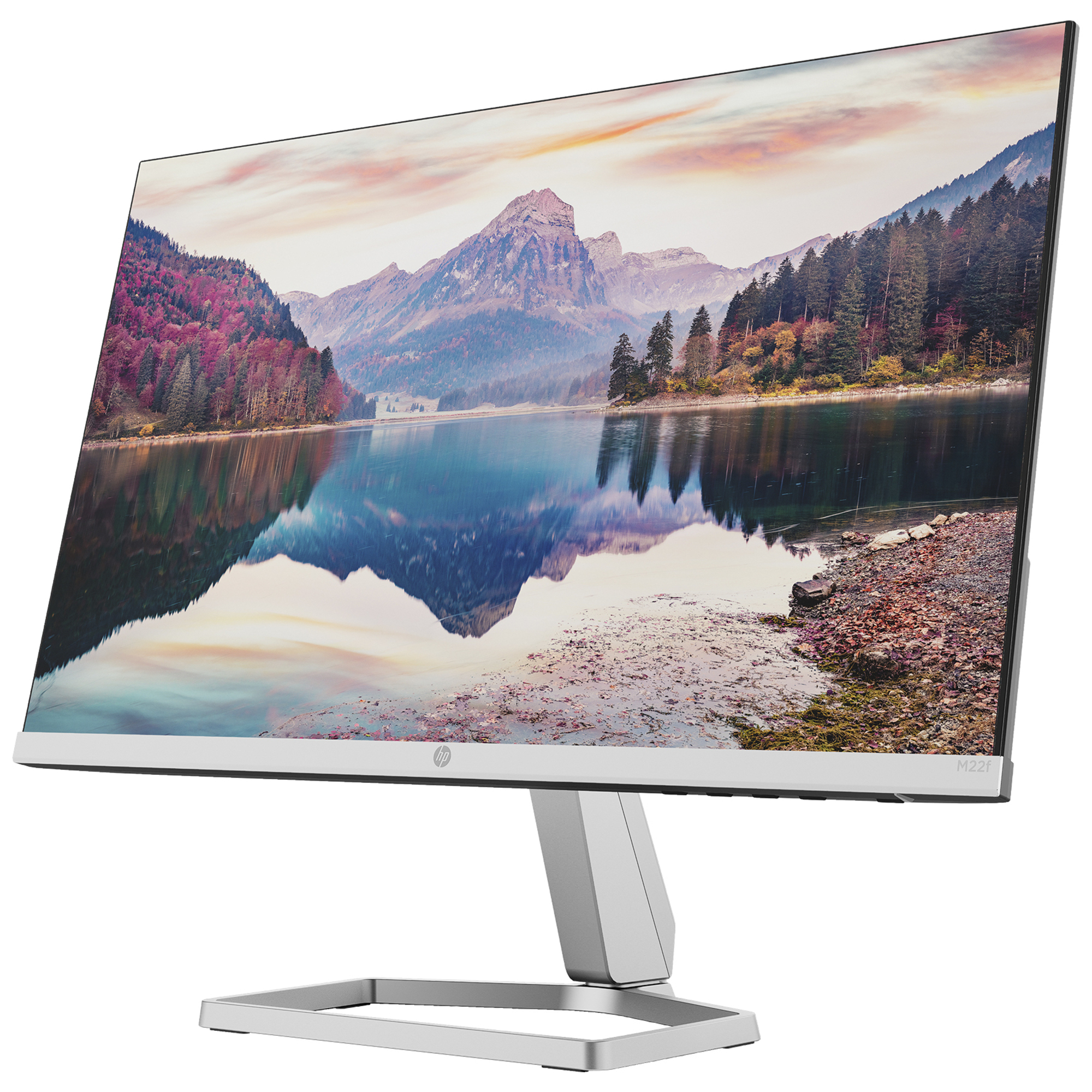 HP M22f 54,6 cm (21.5 ) 1920 x 1080 pixels Full HD LCD Noir, Argent - Neuf