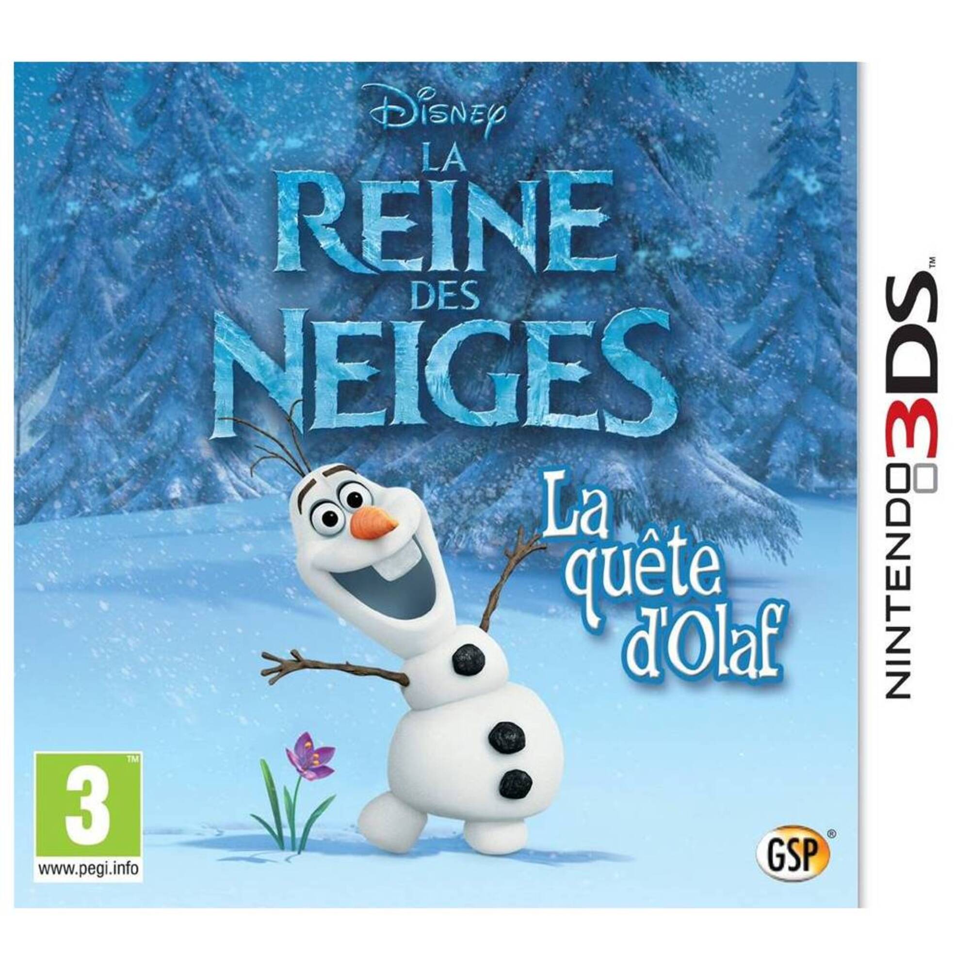 La reine des neiges 3DS Neuf - vue 1