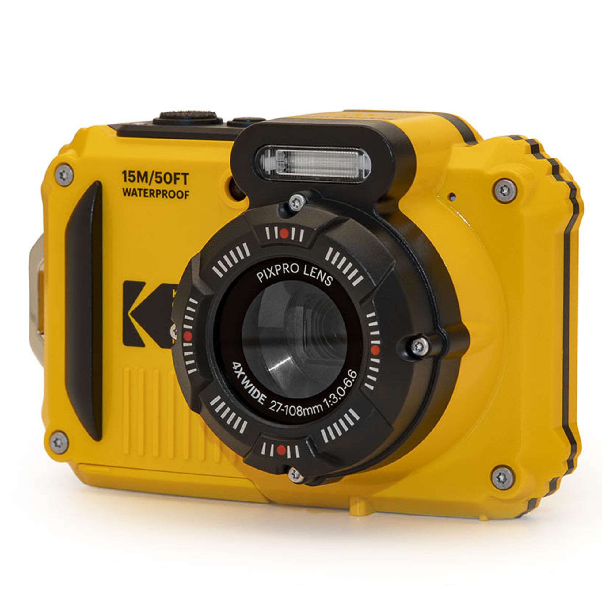 Kodak PixPro 1/2.7  Appareil-photo compact 16 MP BSI CMOS 1920 x 1080 pixels Jaune - Neuf