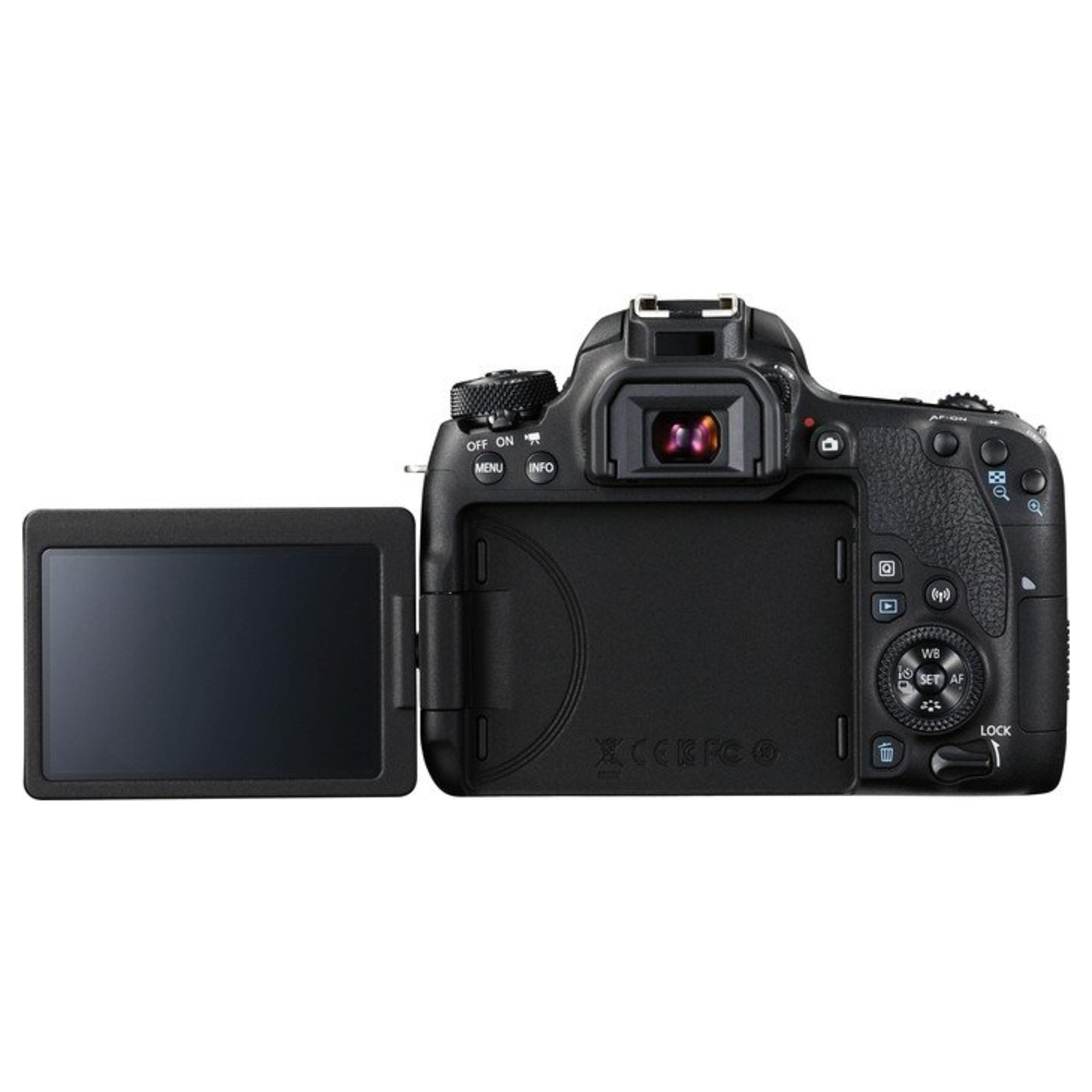 Canon EOS 77D + 18-55mm F4.0-5.6 IS STM Kit d'appareil-photo SLR 24,2 MP CMOS 6000 x 4000 pixels Noir - Excellent état