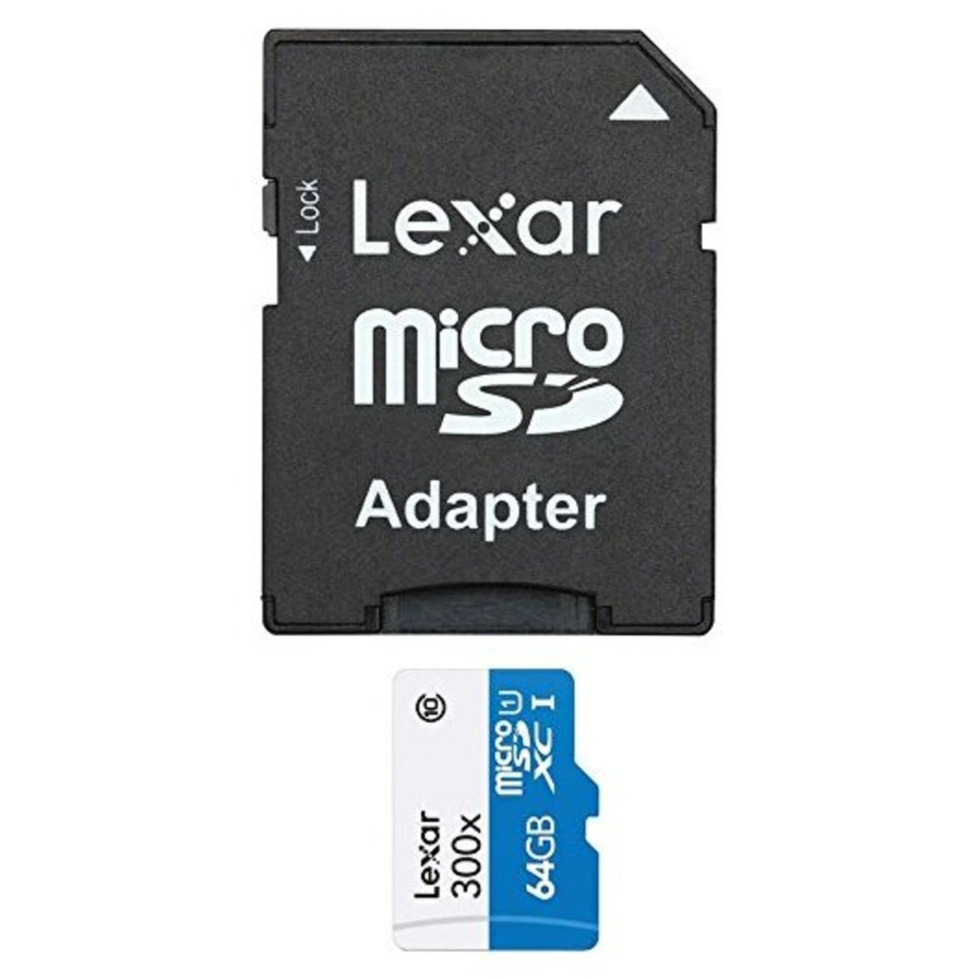 LEXAR Carte Micro SDXC Class 10 avec adaptateur / lecteur de carte Neuf