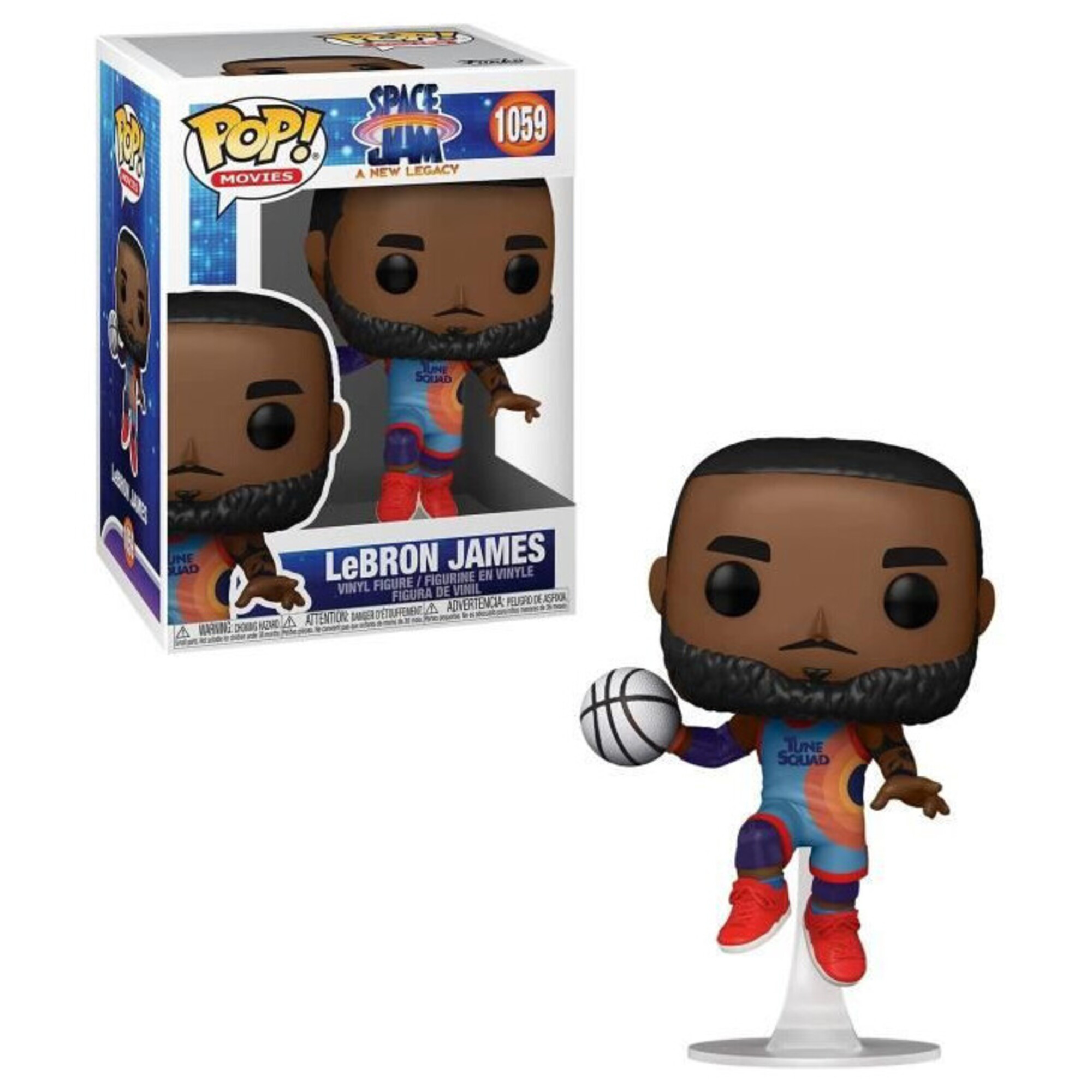 Figurine Funko Pop! Movies : Space Jam 2 LeBron James - vue 2