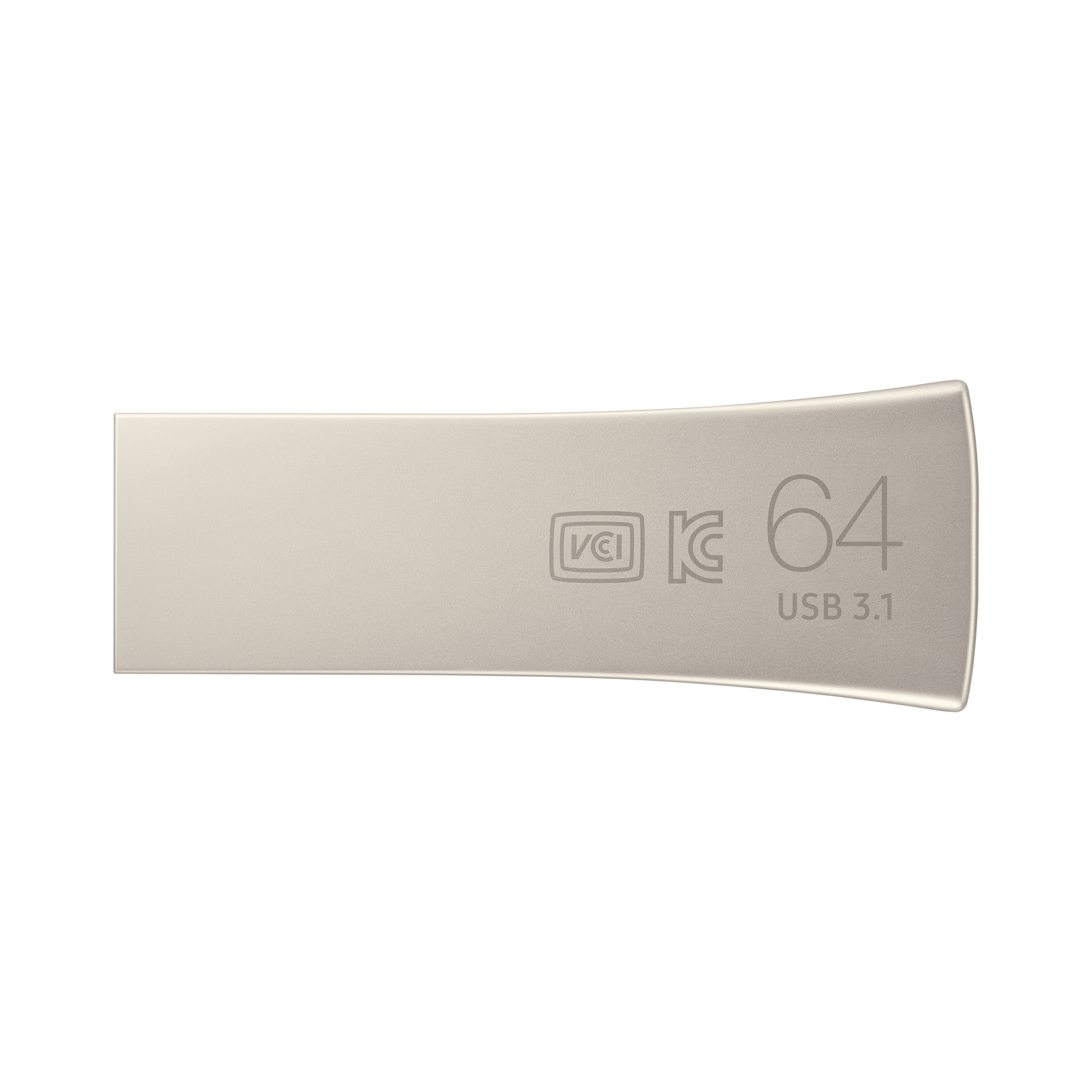 Samsung MUF-64BE lecteur USB flash 64 Go USB Type-A 3.2 Gen 1 (3.1 Gen 1) Argent - Neuf