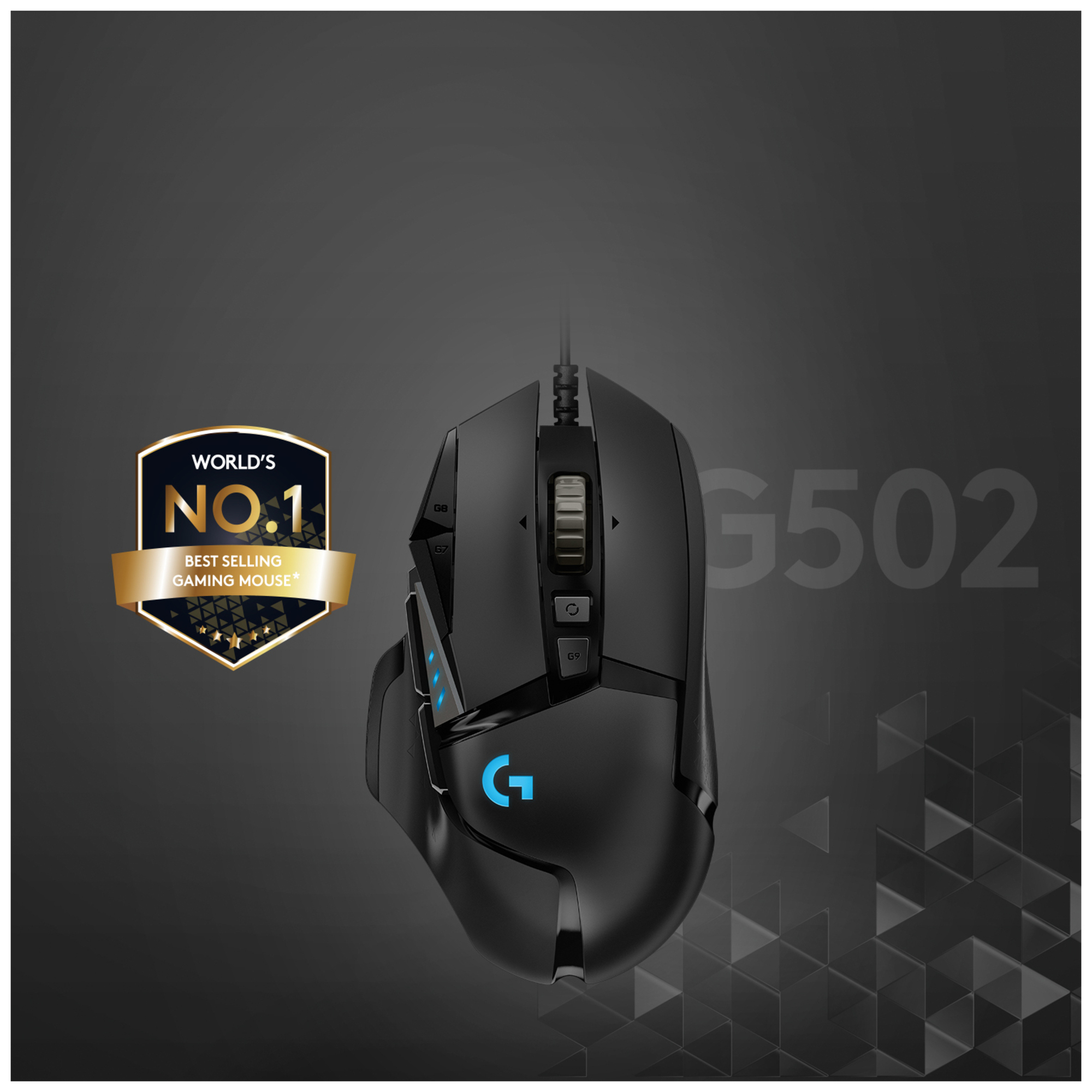 Logitech G G502 Hero souris Jouer Droitier USB Type-A Optique 25600 DPI - Neuf