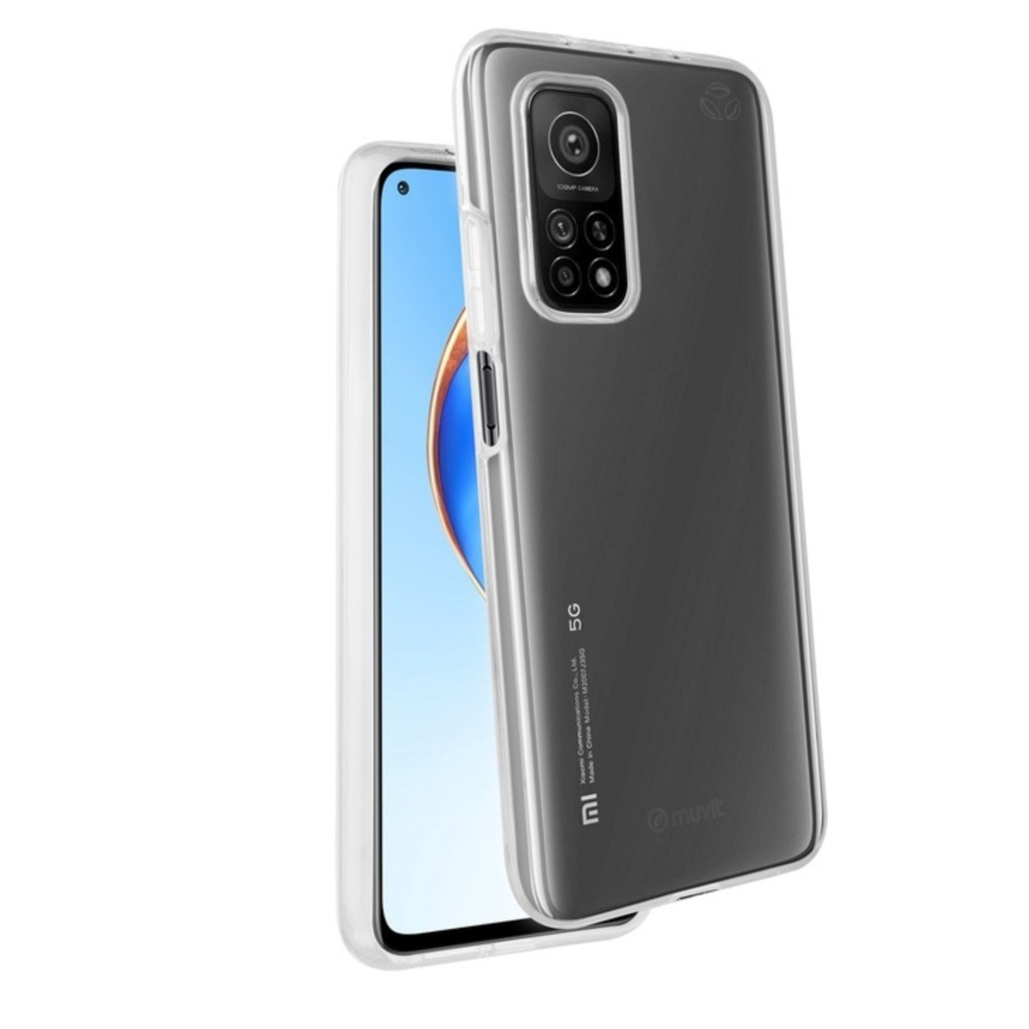 MUVIT FOR CHANGE COQUE SOUPLE TRANSPARENTE: XIAOMI Mi 10T / 10T PRO - vue 2