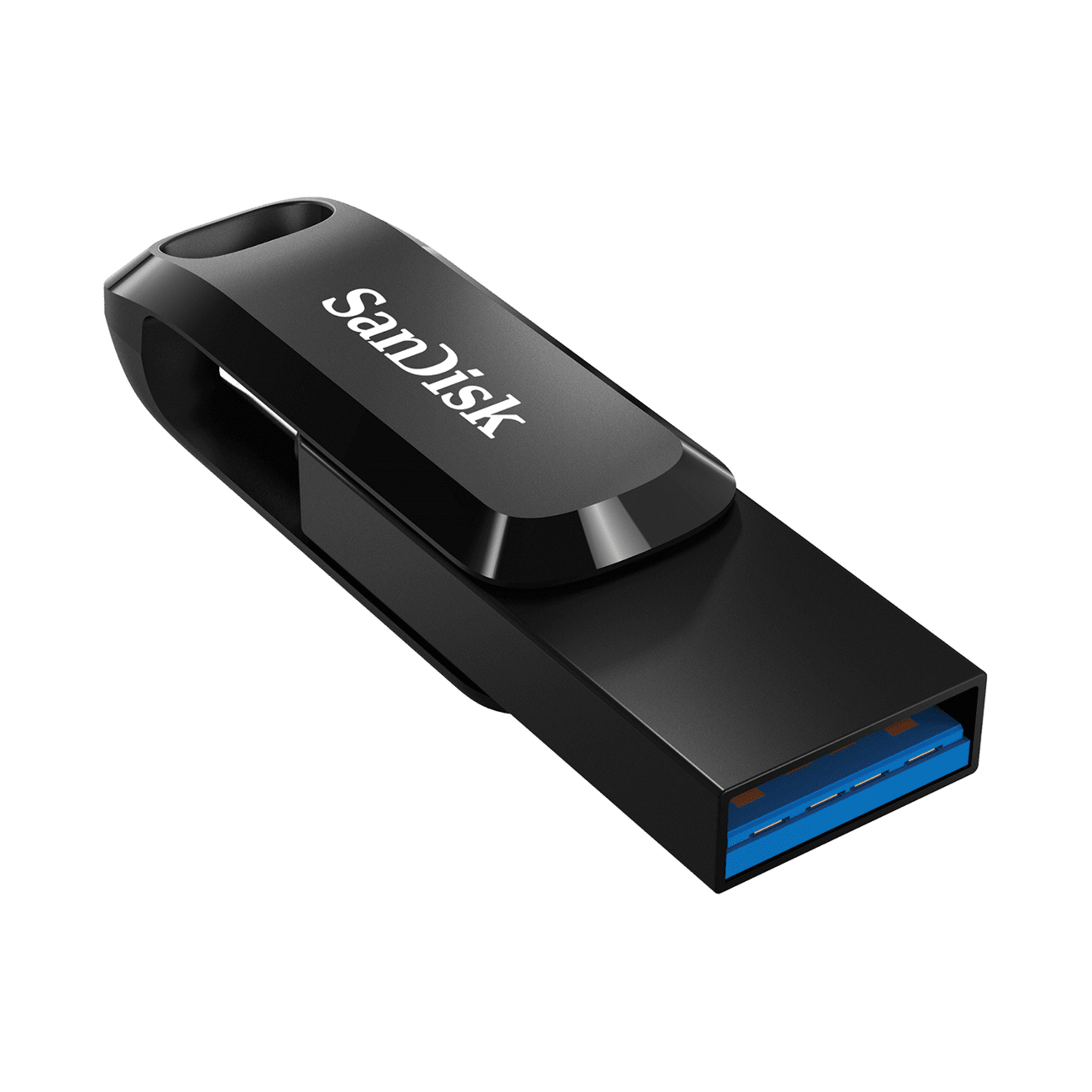 SanDisk Ultra Dual Drive Go lecteur USB flash 256 Go USB Type-A / USB Type-C 3.2 Gen 1 (3.1 Gen 1) Noir - Neuf