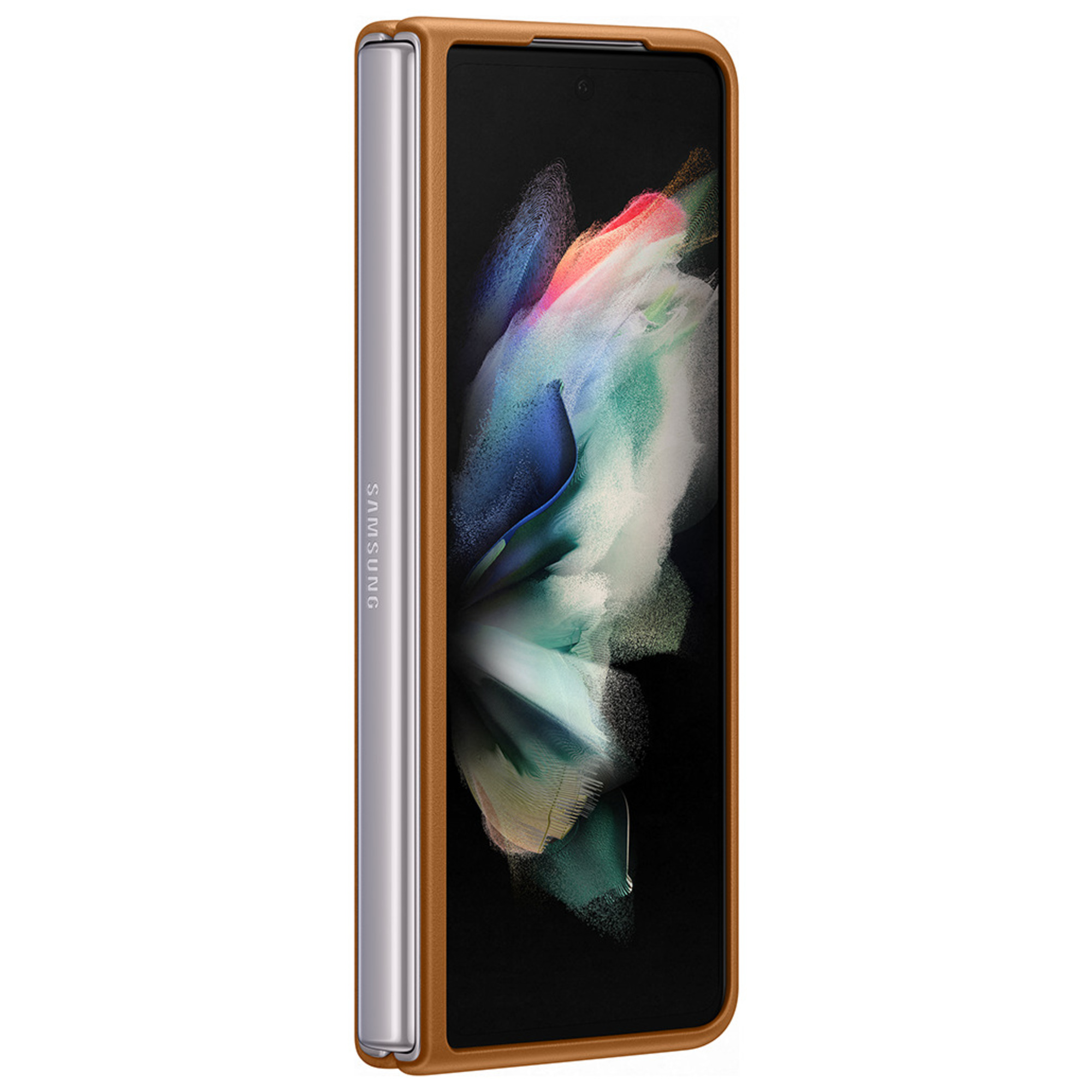 Samsung Coque Cuir Galaxy Z Fold 3 - vue 3