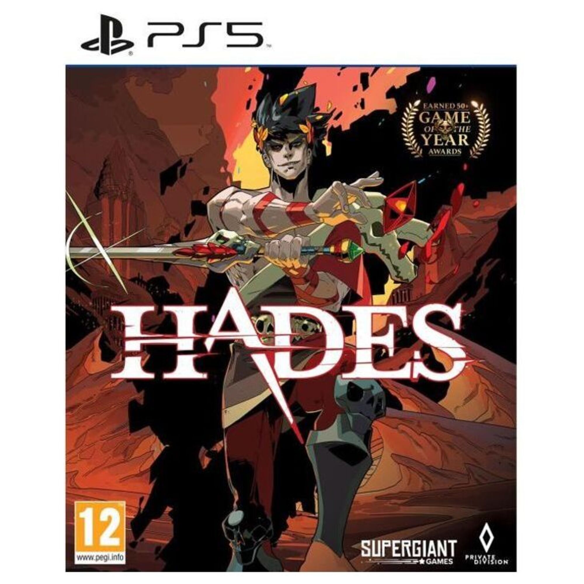 HADES Jeu PS5 - Neuf