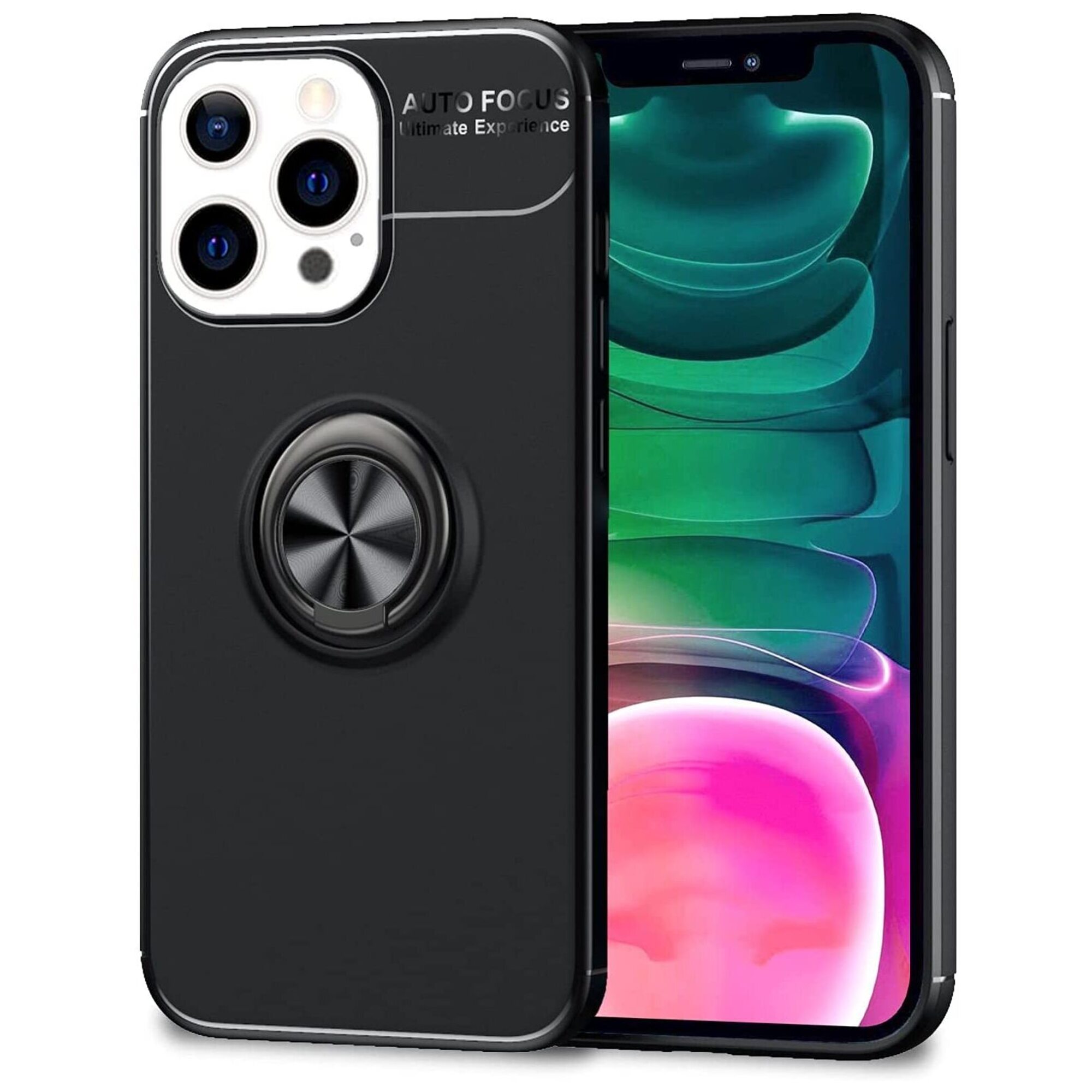 XEPTIO Apple iPhone 13 PRO MAX 6,7 pouces coque tpu magn&eacute;tique voiture - Neuf