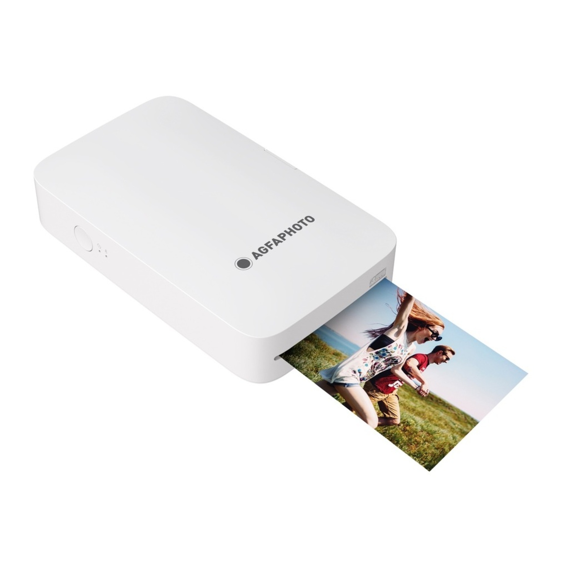 AGFA PHOTO - Realipix Mini P - Imprimante Photo Format 5,3 x 8,6 cm via Bluetooth - Sublimation Thermique 4Pass - Neuf