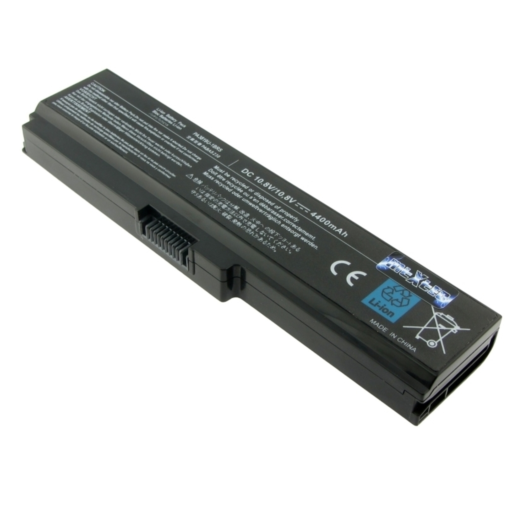 Battery LiIon, 10.8V, 4400mAh for TOSHIBA Satellite C670-18H - Neuf