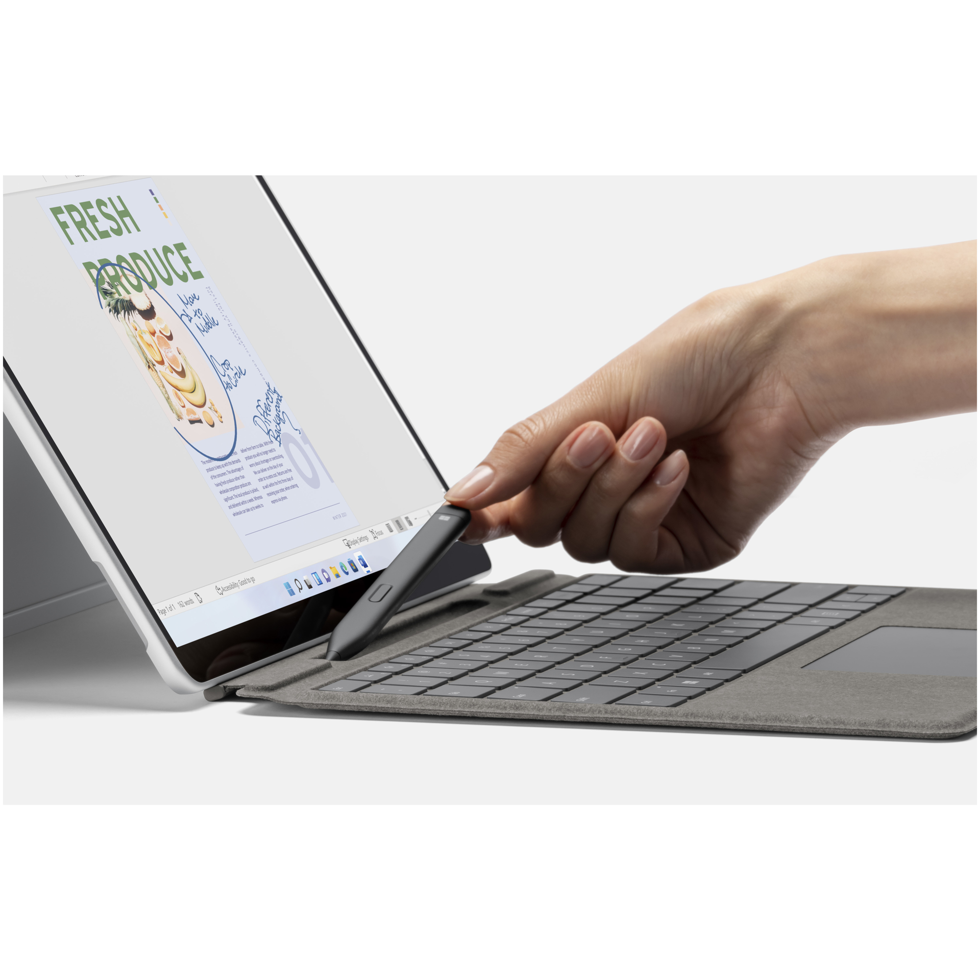 Microsoft Surface Pro Signature Keyboard Platine Microsoft Cover port AZERTY Français - Neuf