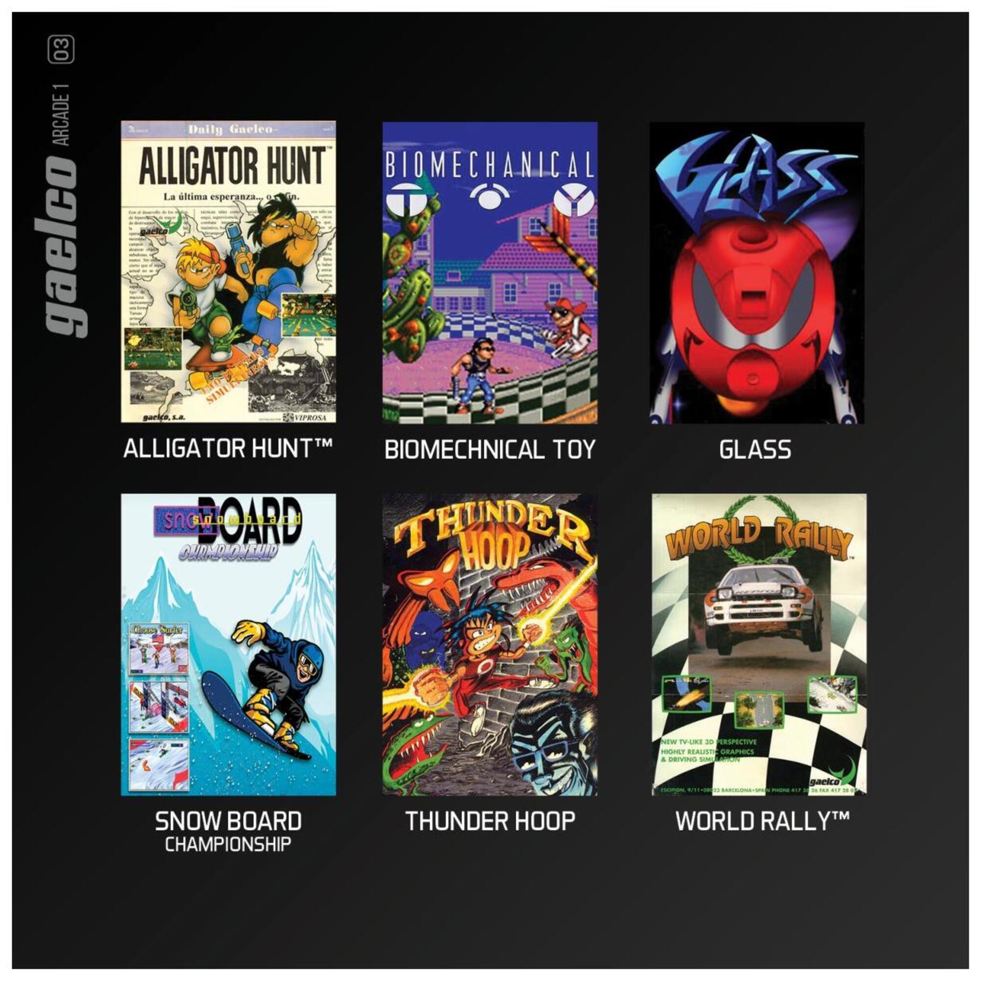 Blaze Evercade - Gaelco Arcade Collection 1 - Cartouche Arcade n°3 - Neuf