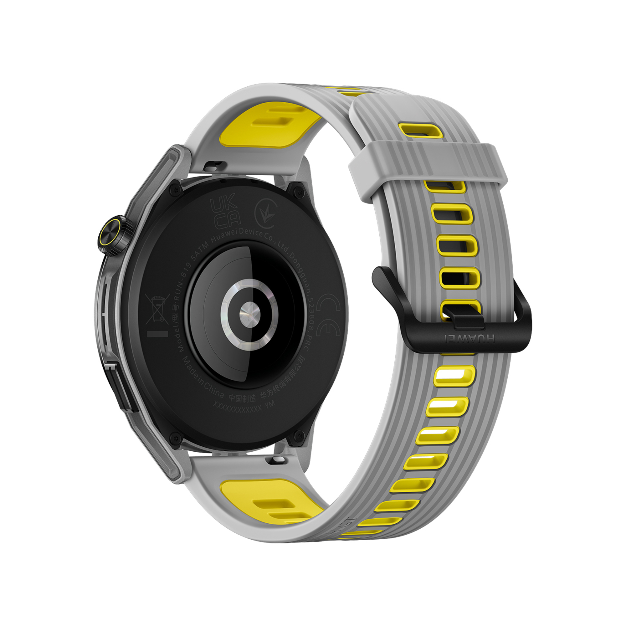 Huawei Watch Gt Runner 46 Mm Montre De Sport Avec Bracelet Taille Du Poignet : 140 210 Mm Affichage 1.43 4 Go Bluetooth Nfc 38.5 G - vue 3