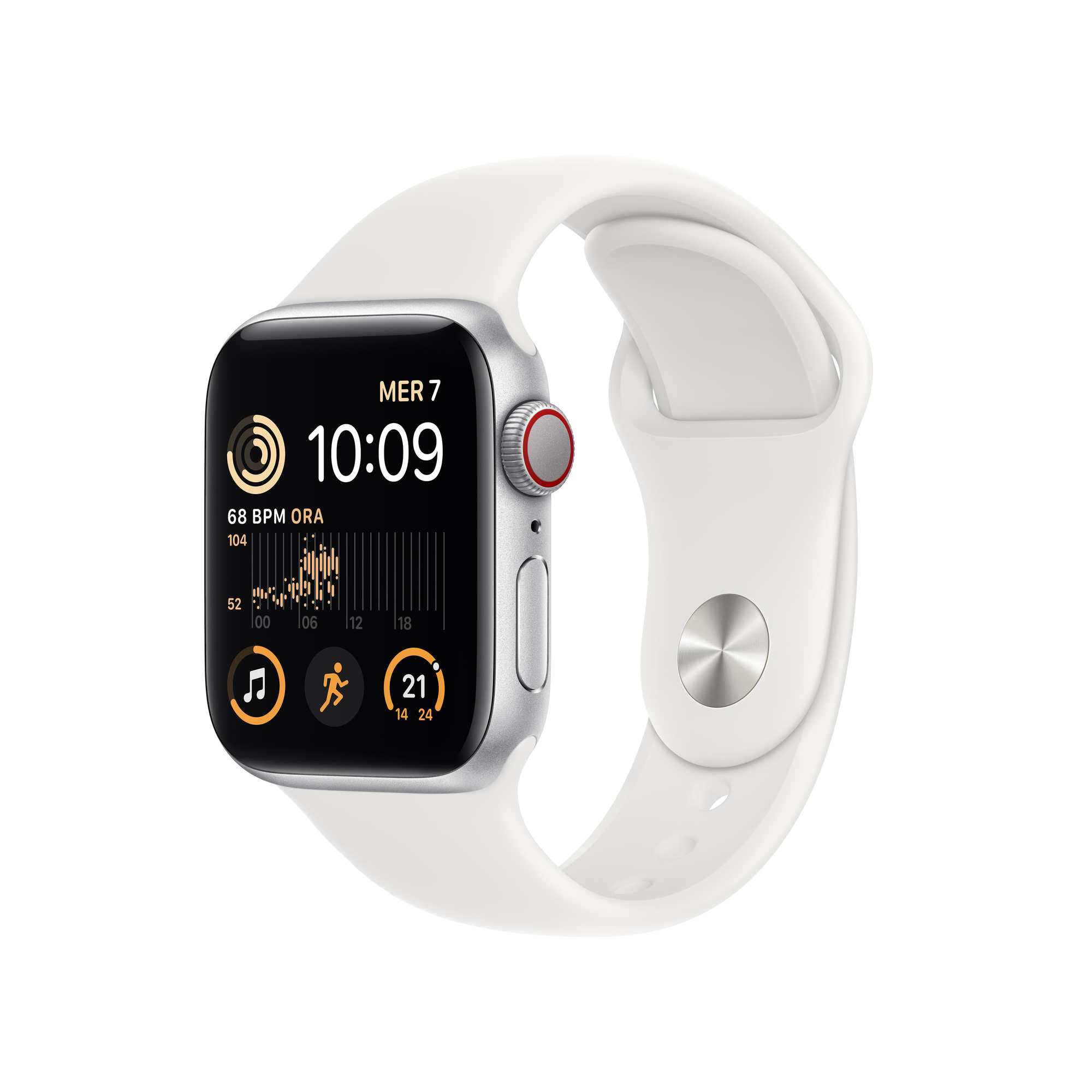 Watch SE 2022 40 mm GPS + Cellular Boîtier Aluminium Bon état