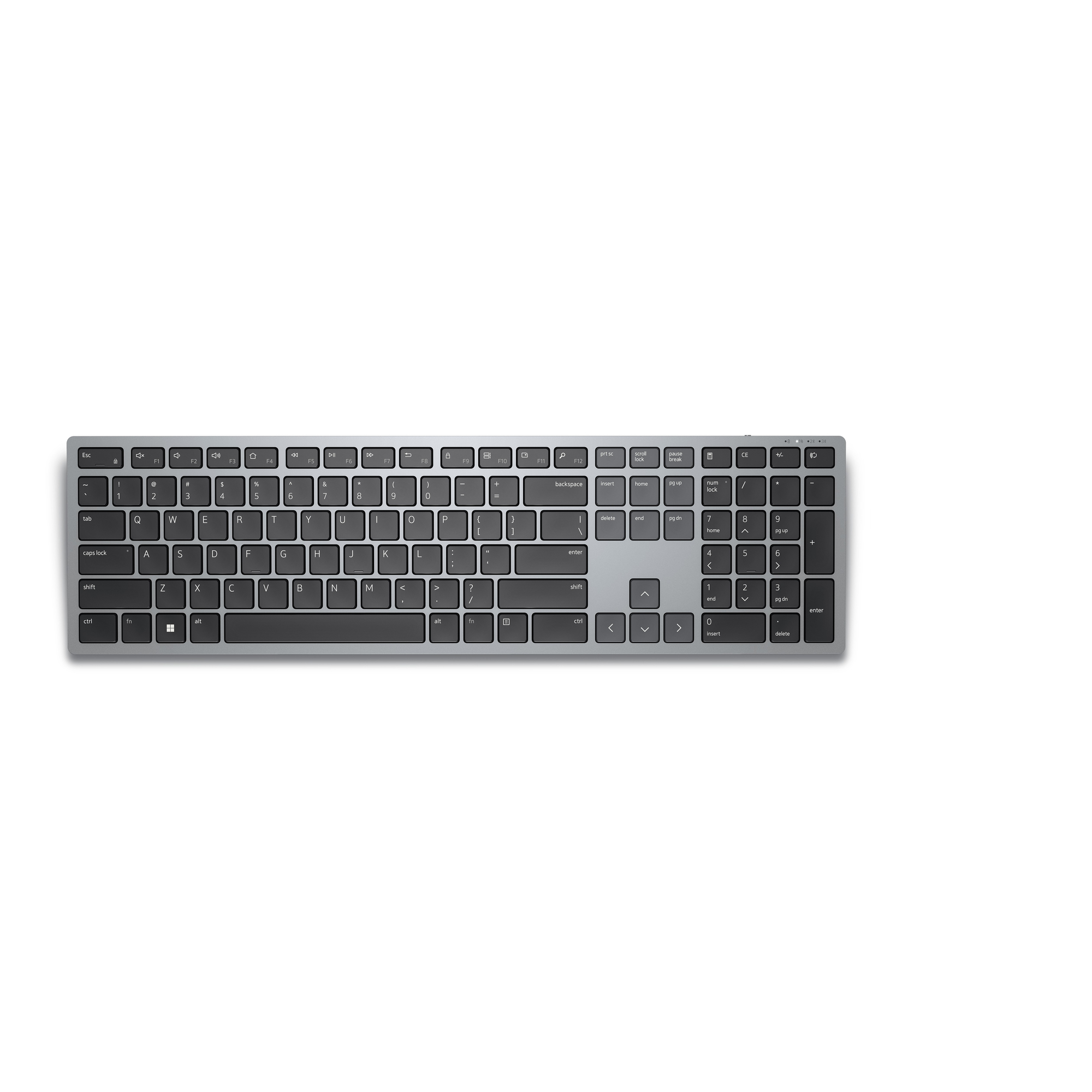 DELL KB700 clavier Bureau Bluetooth QWERTY Anglais britannique Gris - Neuf