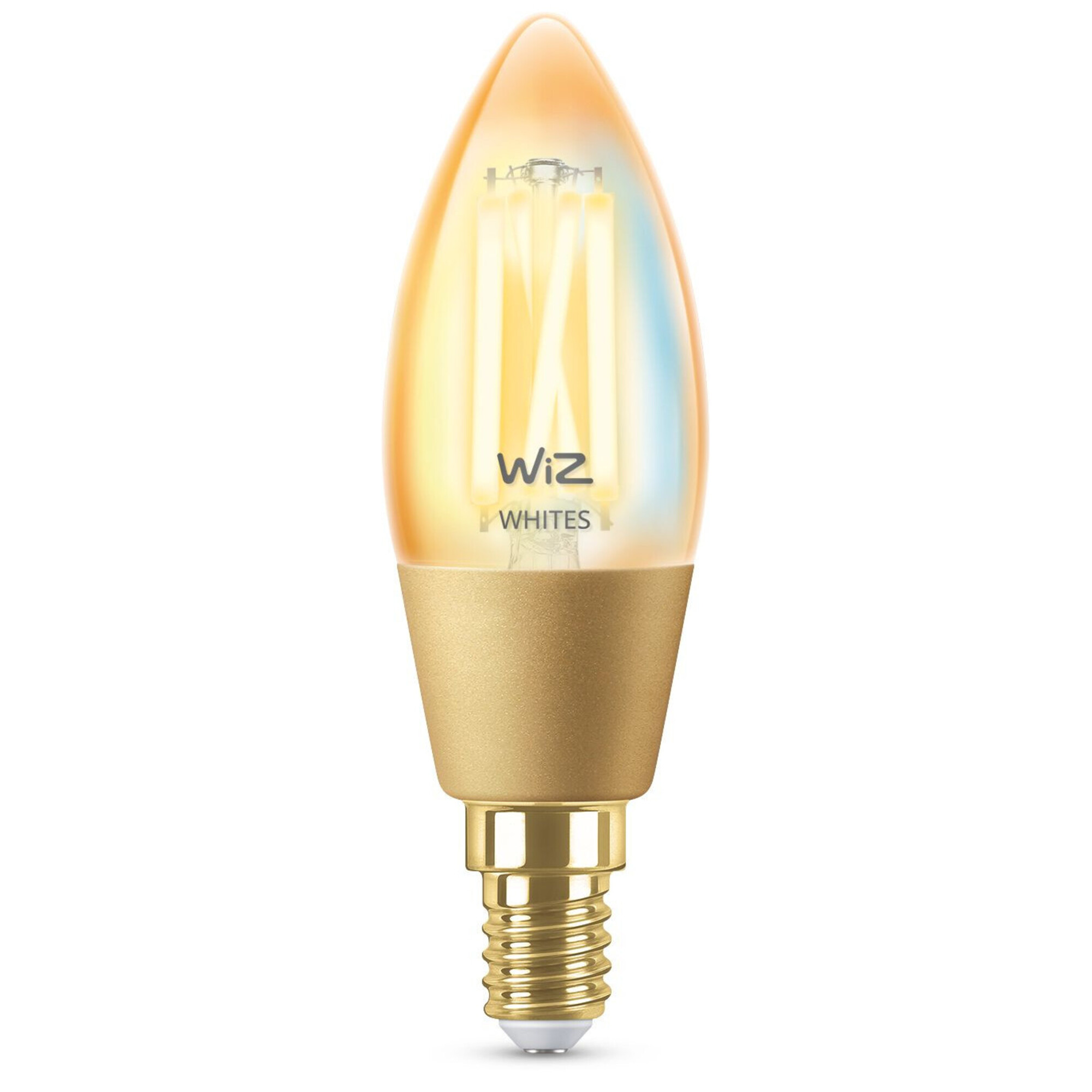 Wiz C35 Amber Candle E14 Tunable Filament Smart Home - vue 2