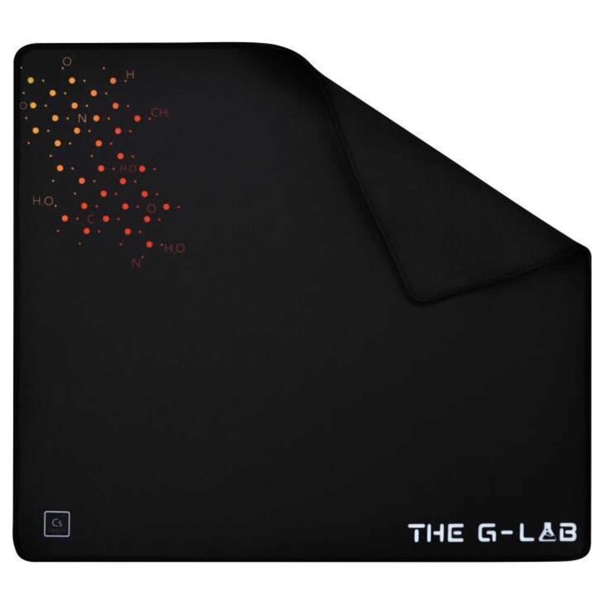 The G-Lab PAD CAESIUM Tapis de souris de jeu Noir, Multicolore - Neuf