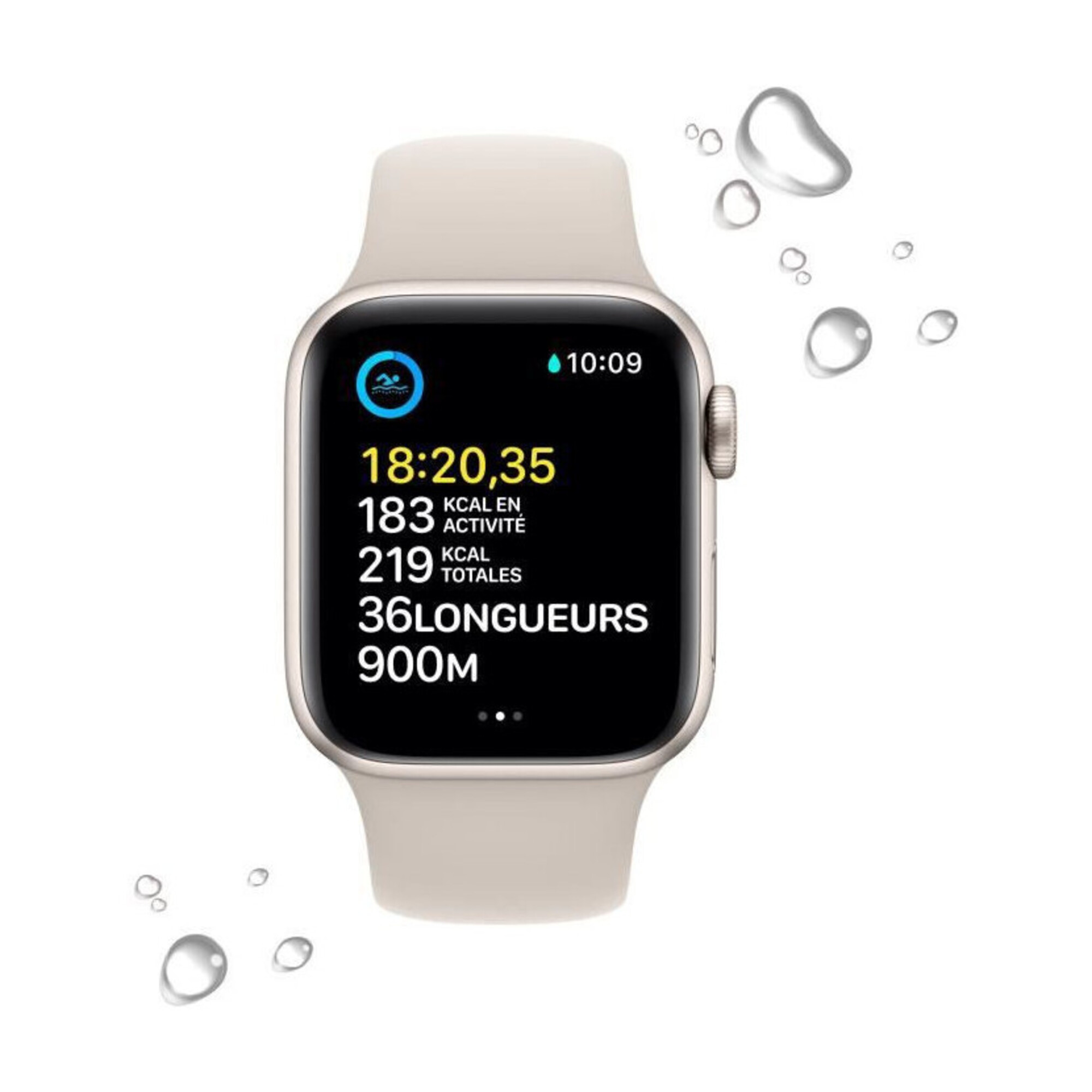 Watch SE 2022 40 mm GPS + Cellular Boîtier Aluminium Bon état - vue 5