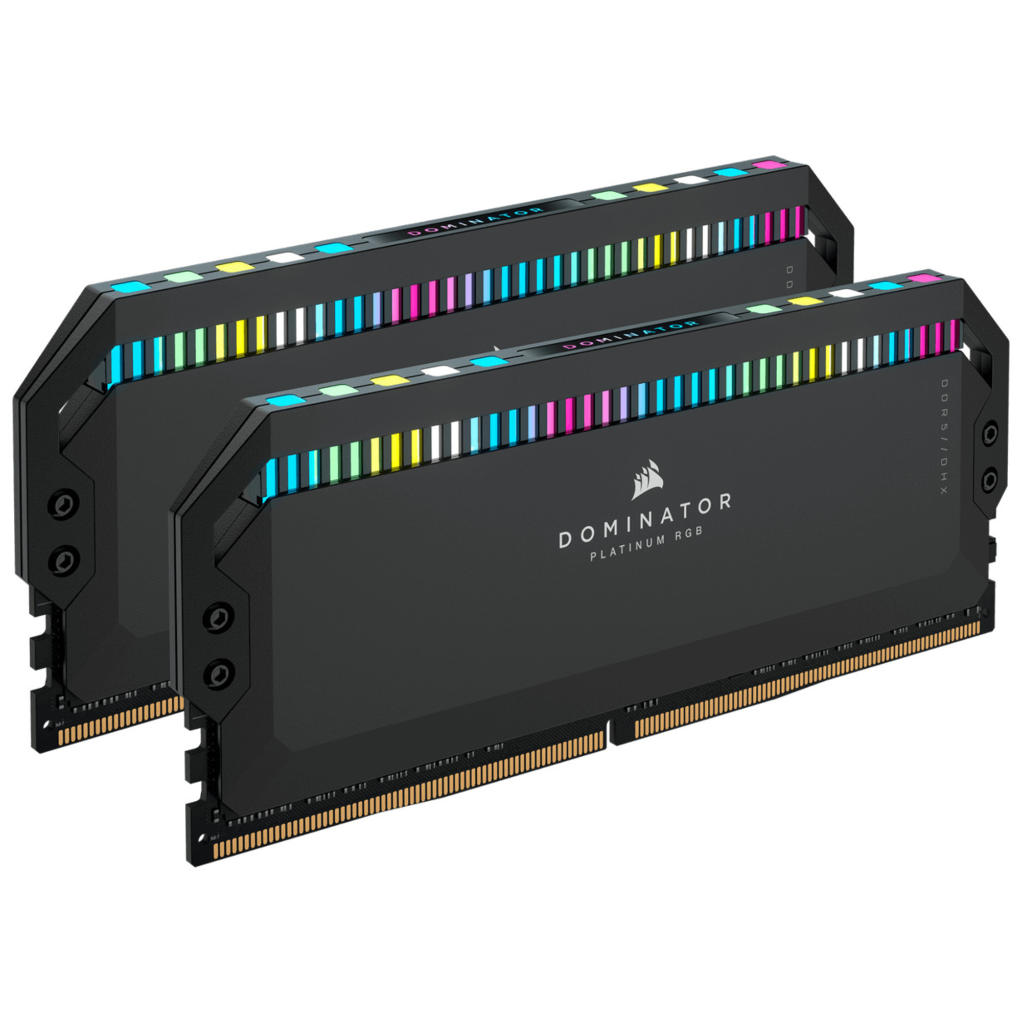 Corsair DOMINATOR PLATINUM RGB DDR5 - 32 Go (2 x 16 Go) - 5600 MT/s C36 (X) - Noir - Neuf