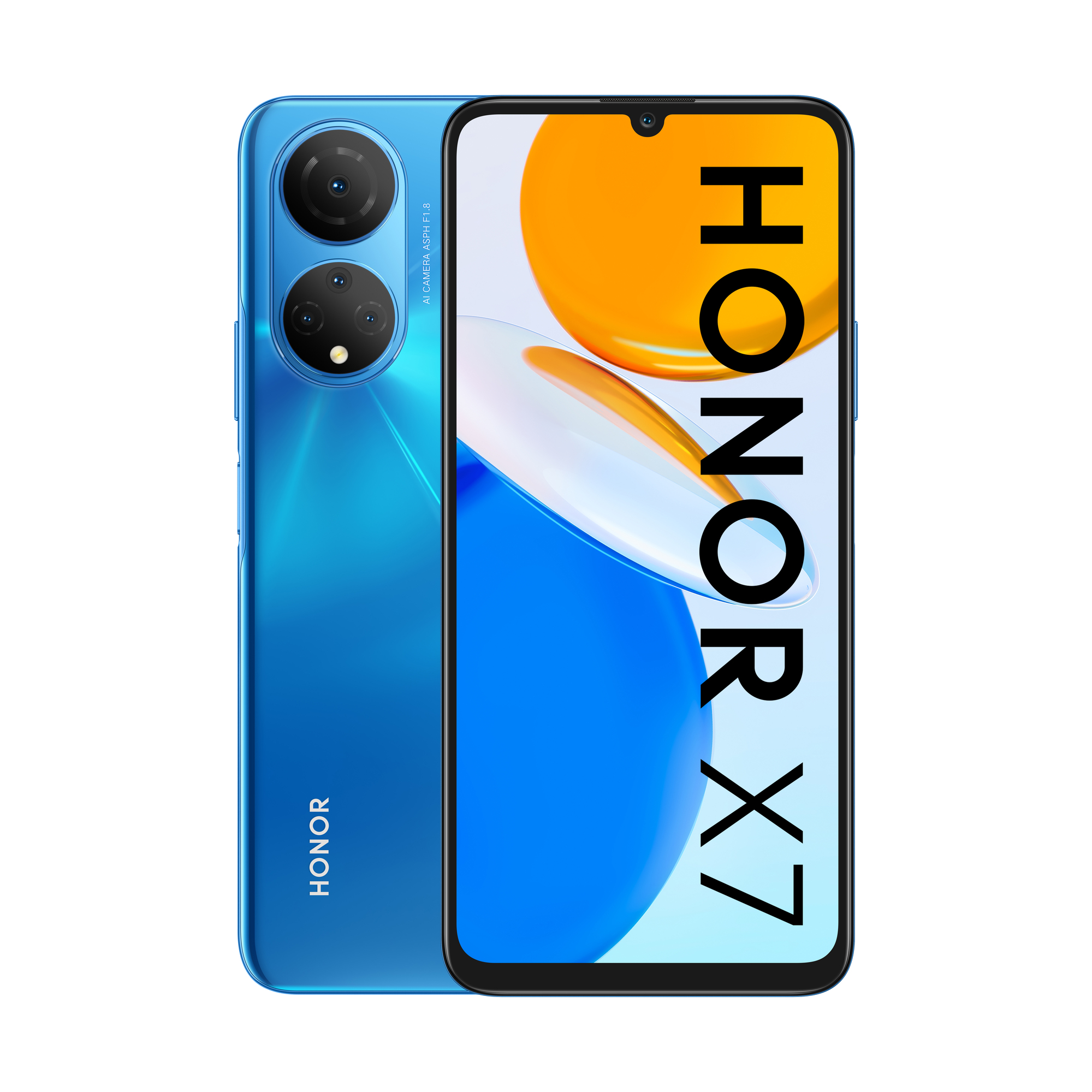Honor X7 17,1 cm (6.74 ) Double SIM Android 11 4G USB Type-C 4 Go 128 Go 5000 mAh Bleu - Très bon état Très bon état - Honor reconditionné disponible sur Pixmania