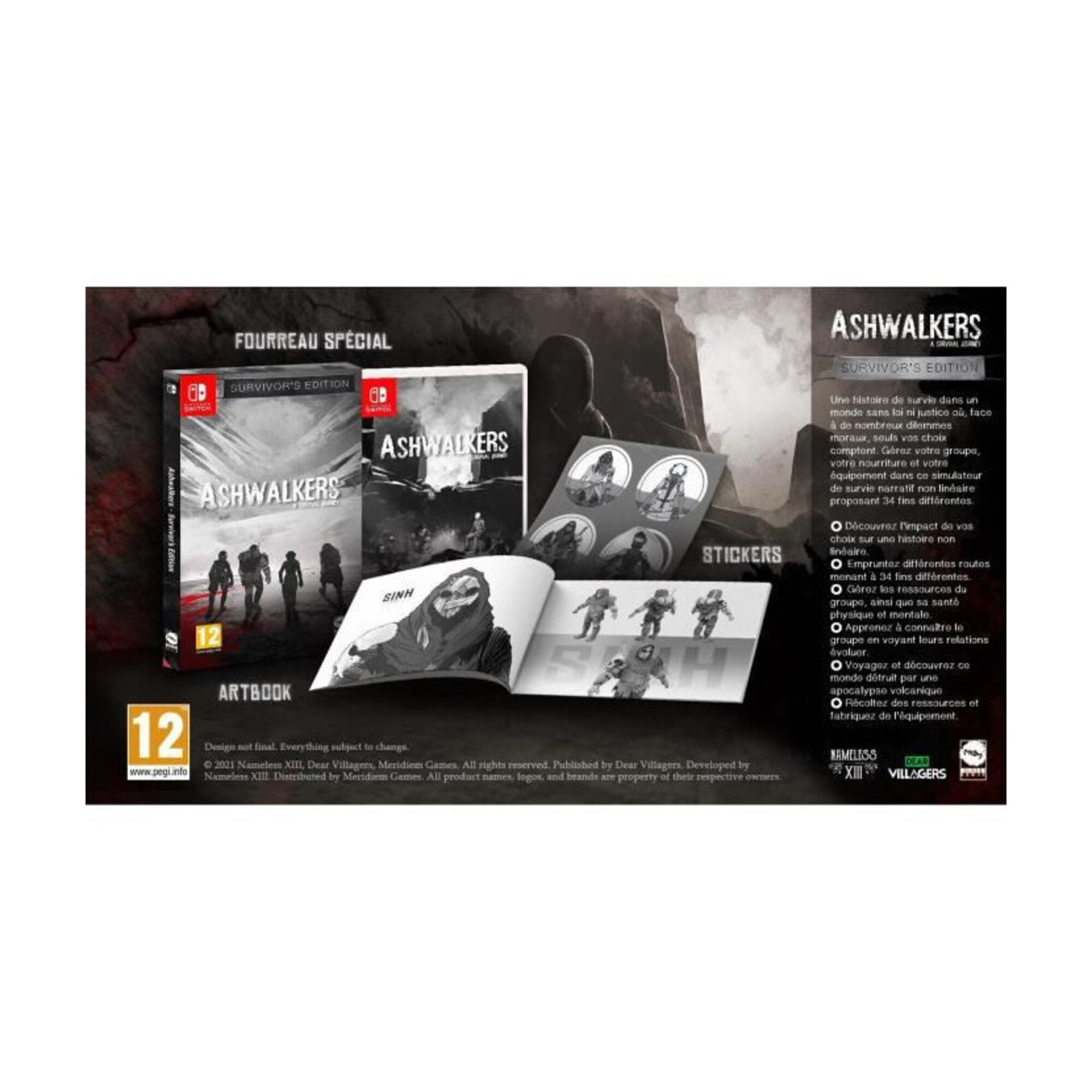 Ashwalkers Survivor' Edition Jeu Switch - vue 4