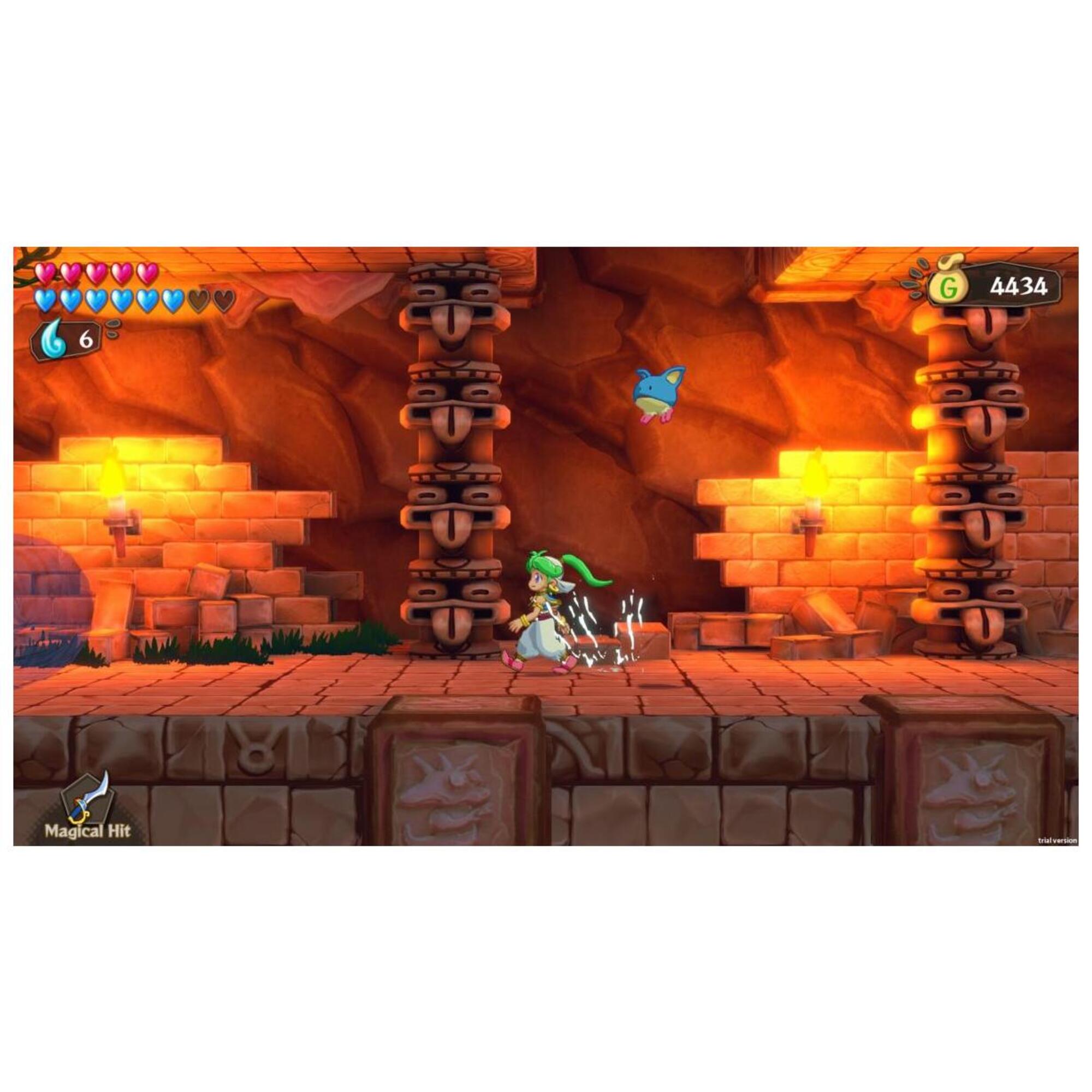 Wonder Boy Asha in Monster World Nintendo Switch - vue 3