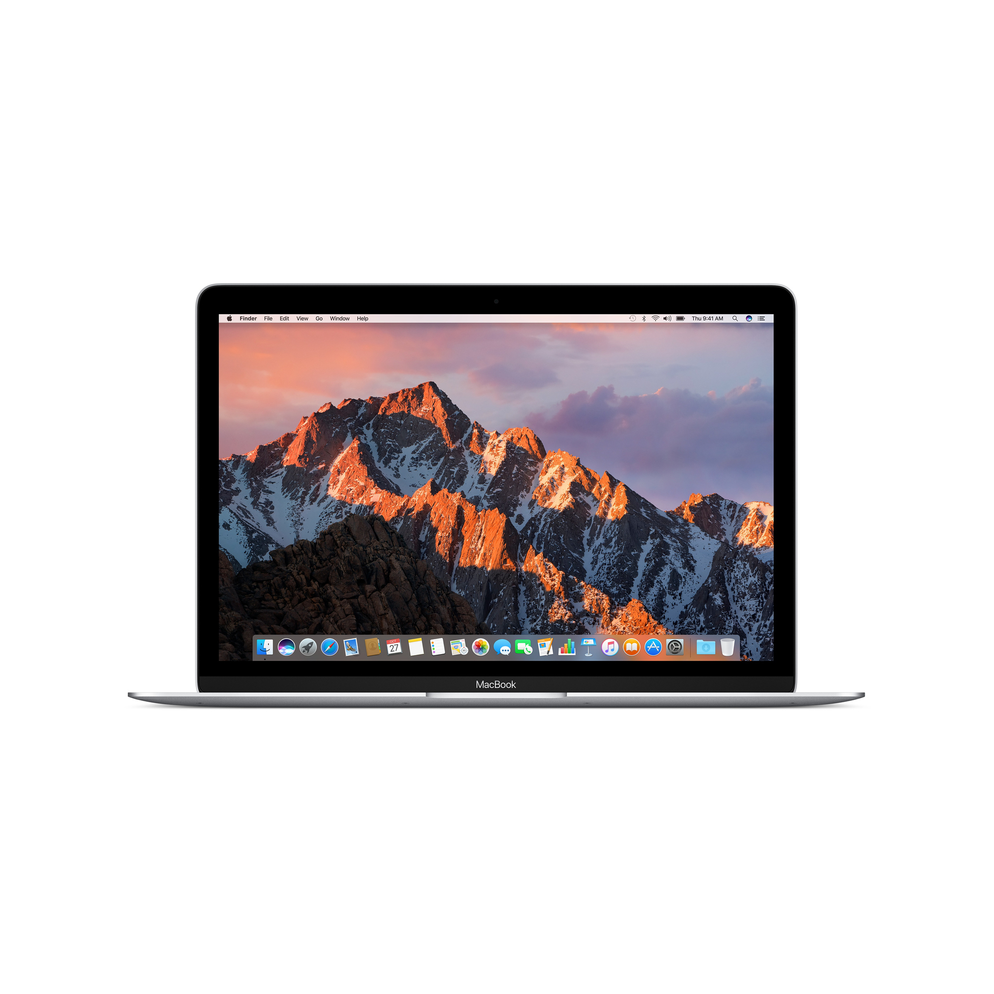 MacBook Core m3 (2017) 12', 1.2 GHz 256 Go 8 Go Intel HD Graphics 615, Argent - QWERTY Italien - Bon état