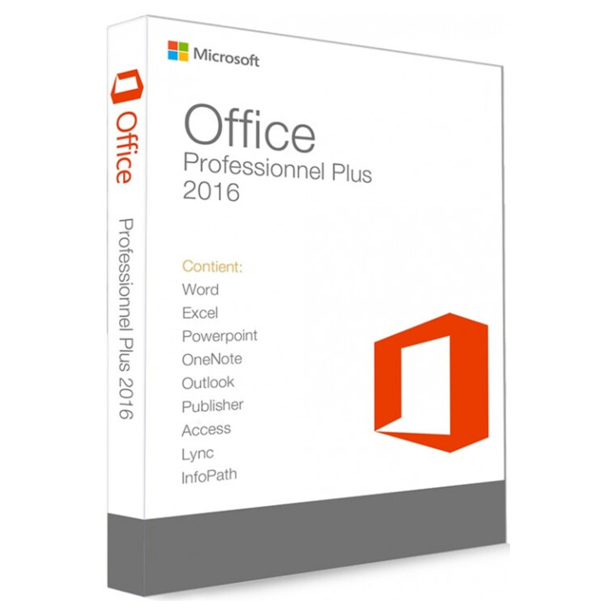 Microsoft Office 2016 Professionnel Plus Pro Plus Clé licence à télécharger Livraison rapide 77j - vue 2