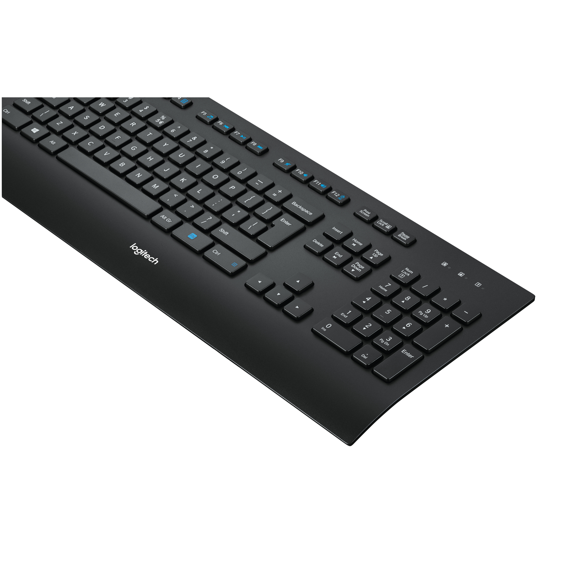 Logitech Corded K280e Clavier USB International US - vue 3