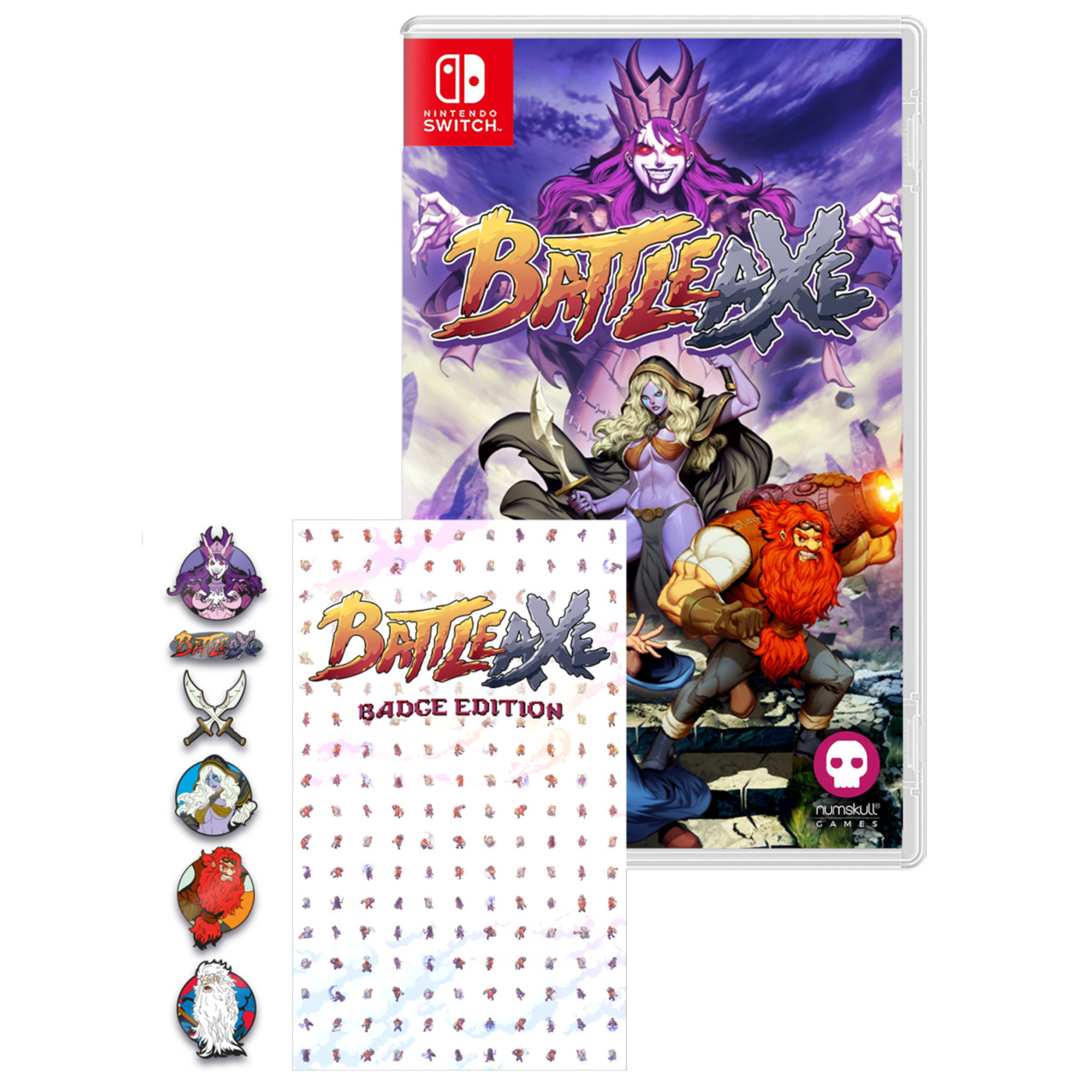 Battle Axe Badge Edition Nintendo Switch Neuf