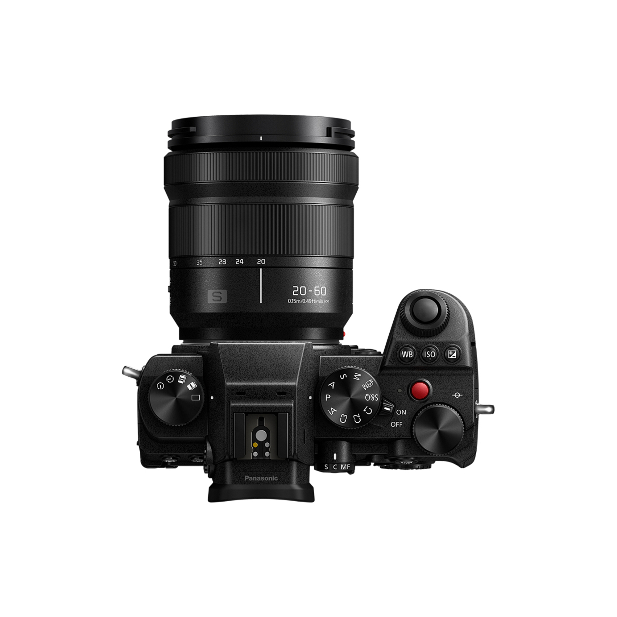 Panasonic Lumix S5 + S 20-60mm F3.5-5.6 MILC 24,2 MP CMOS 6000 x 4000 pixels Noir - Neuf