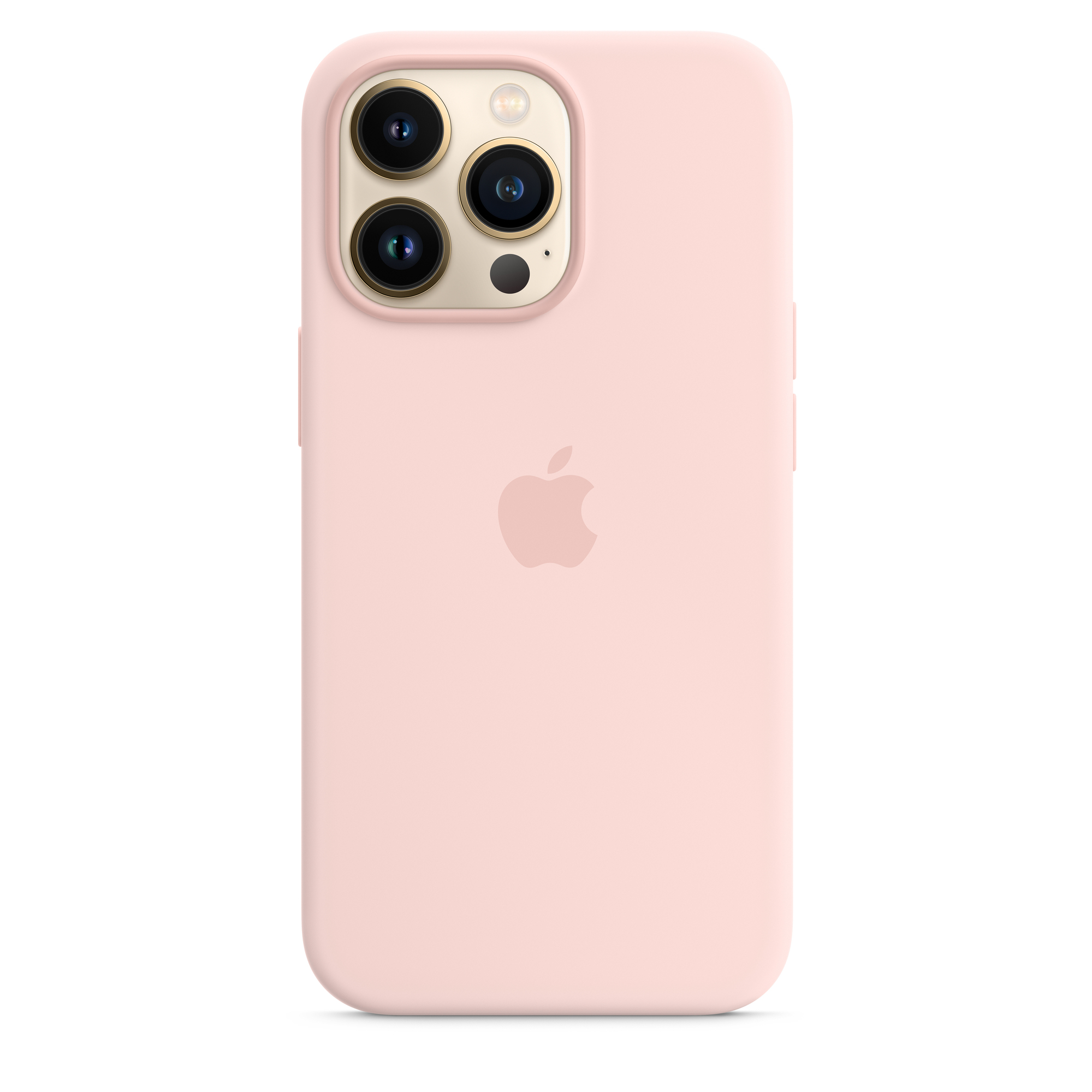 Apple iPhone 13 Pro Coque en Silicone MagSafe Chalk - vue 3